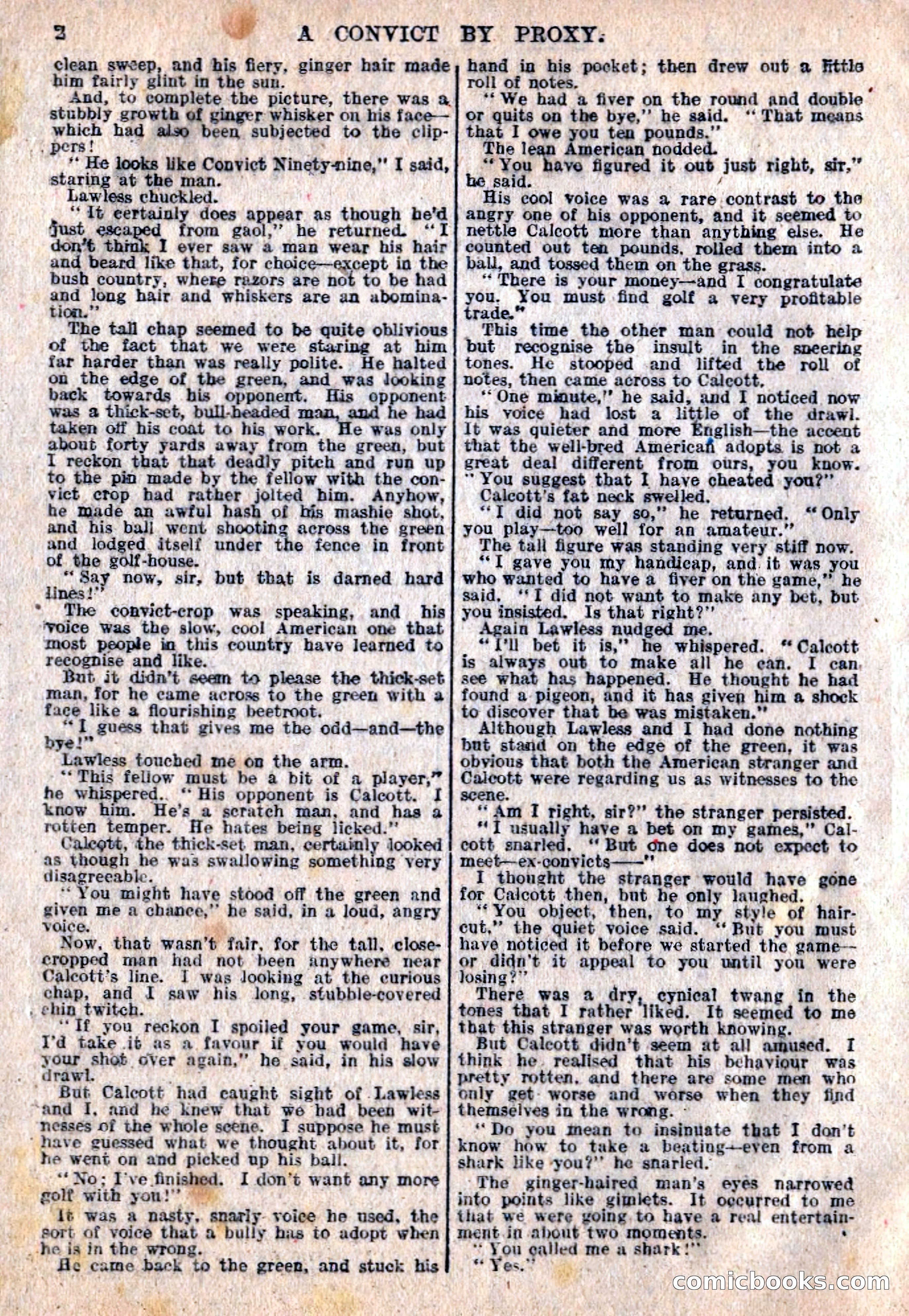 The Sexton Blake Library #76: A Convict By Proxy — page 4 of 68