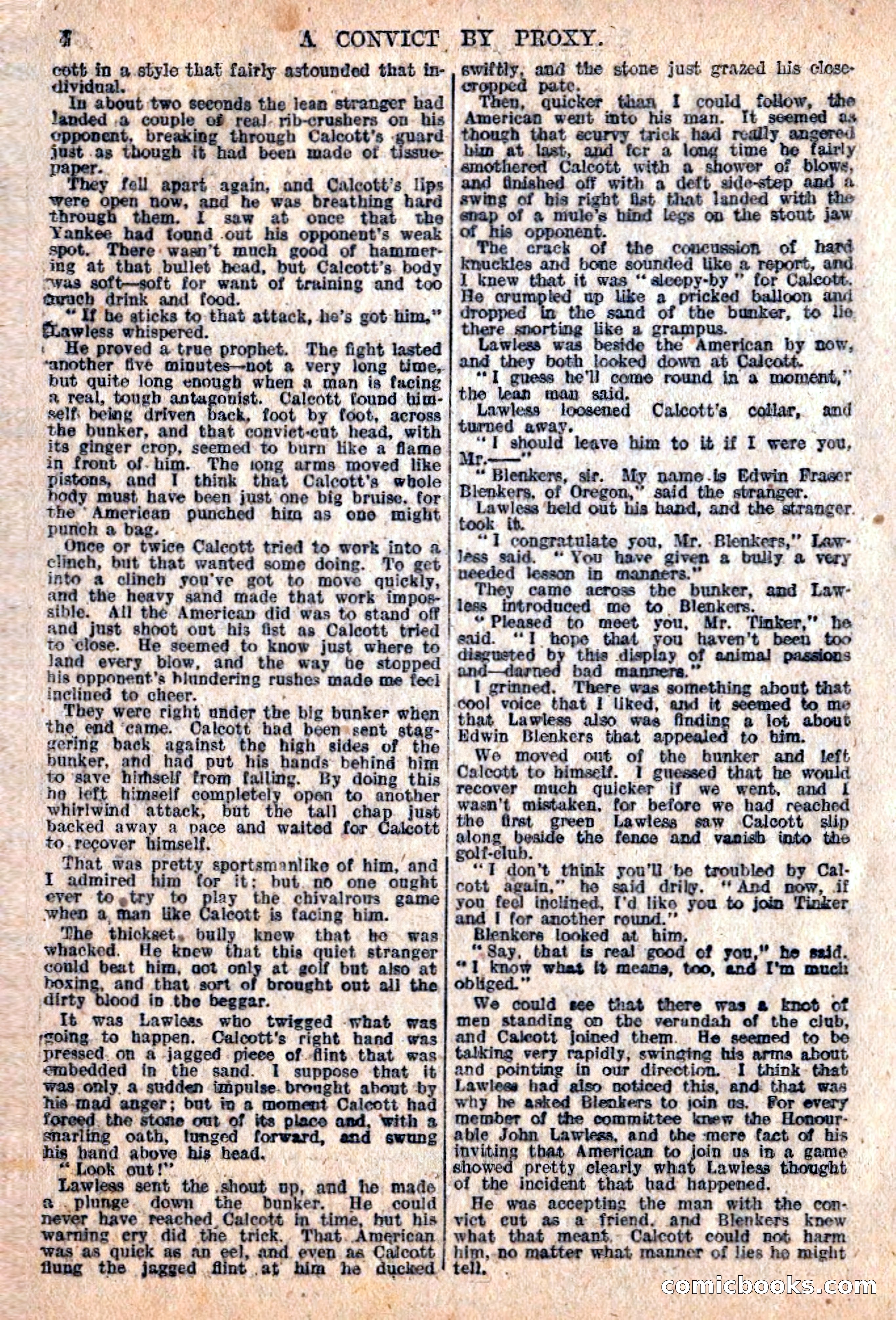 The Sexton Blake Library #76: A Convict By Proxy — page 6 of 68