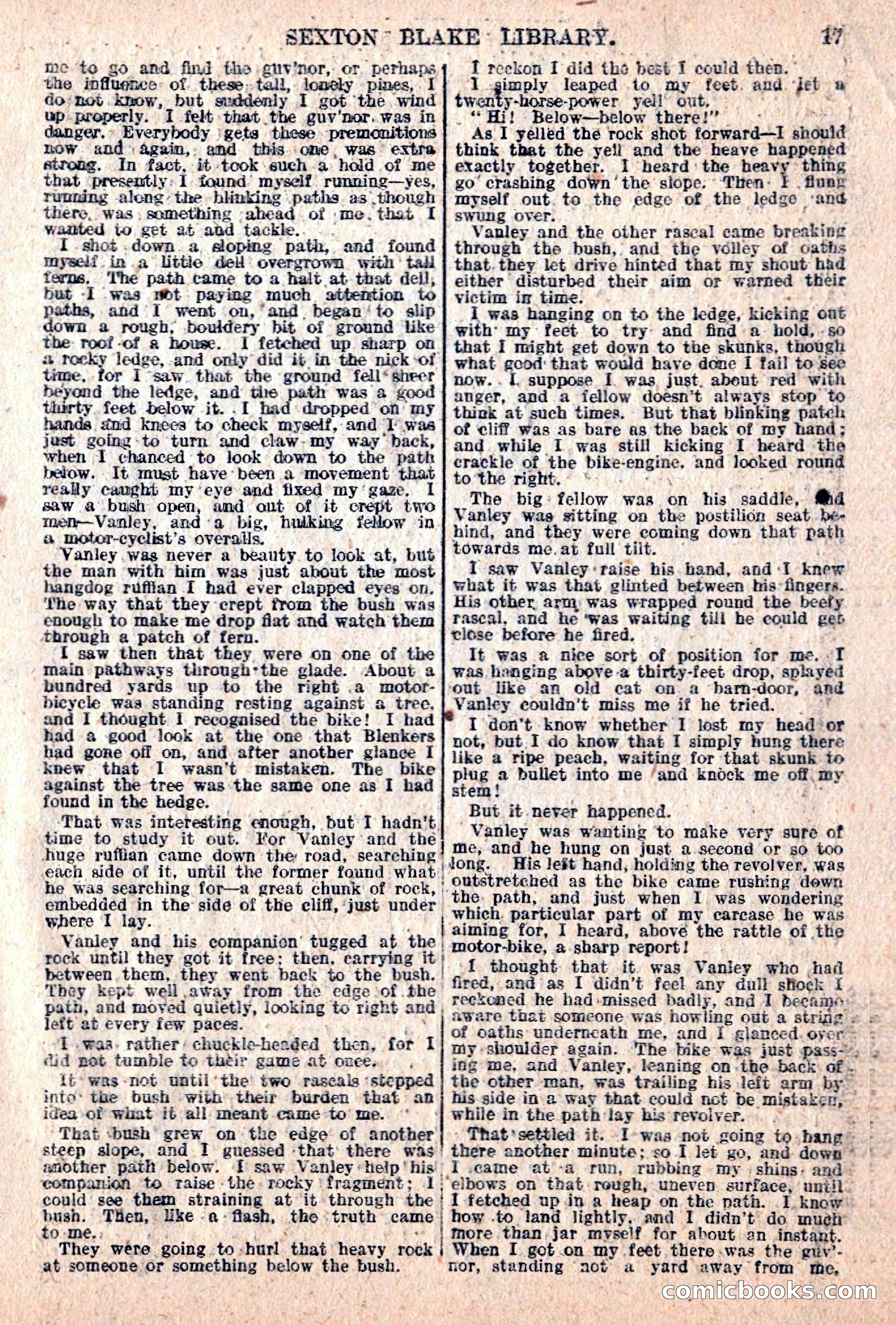 The Sexton Blake Library #76: A Convict By Proxy — page 19 of 68