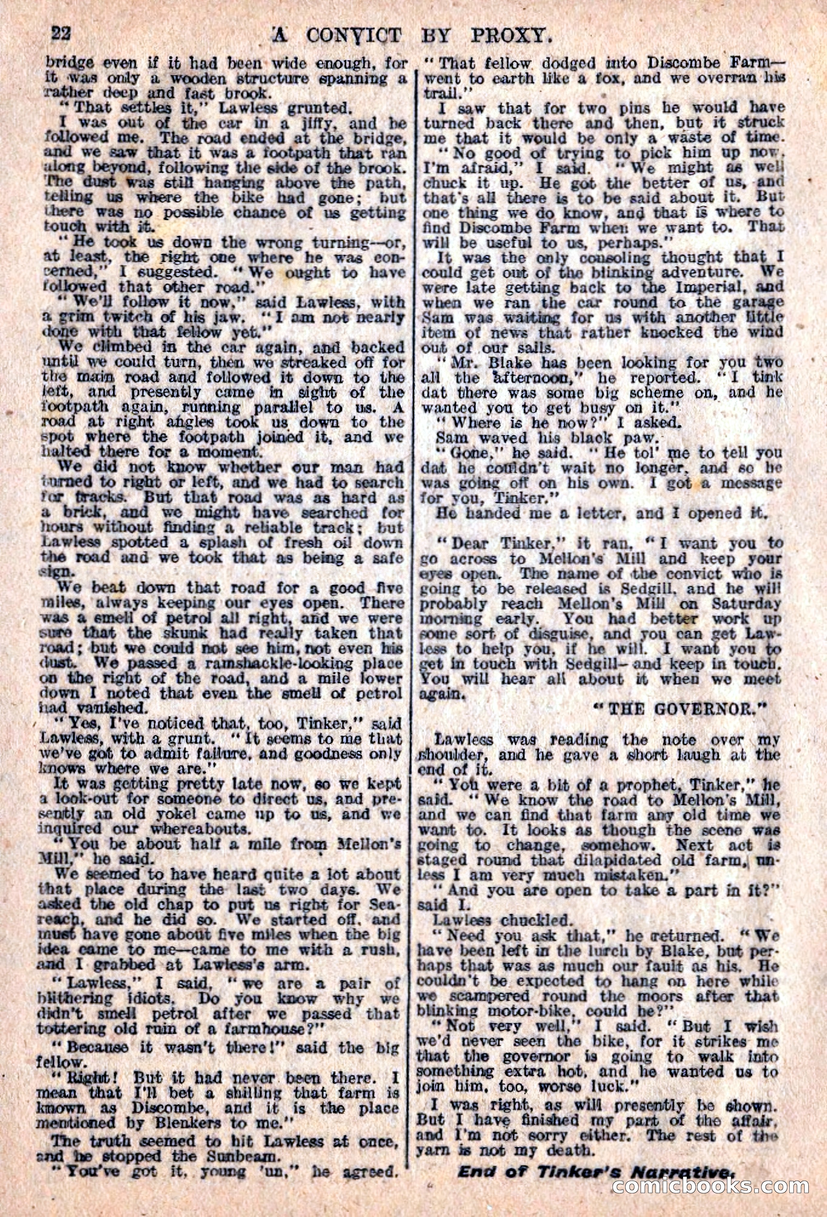 The Sexton Blake Library #76: A Convict By Proxy — page 24 of 68