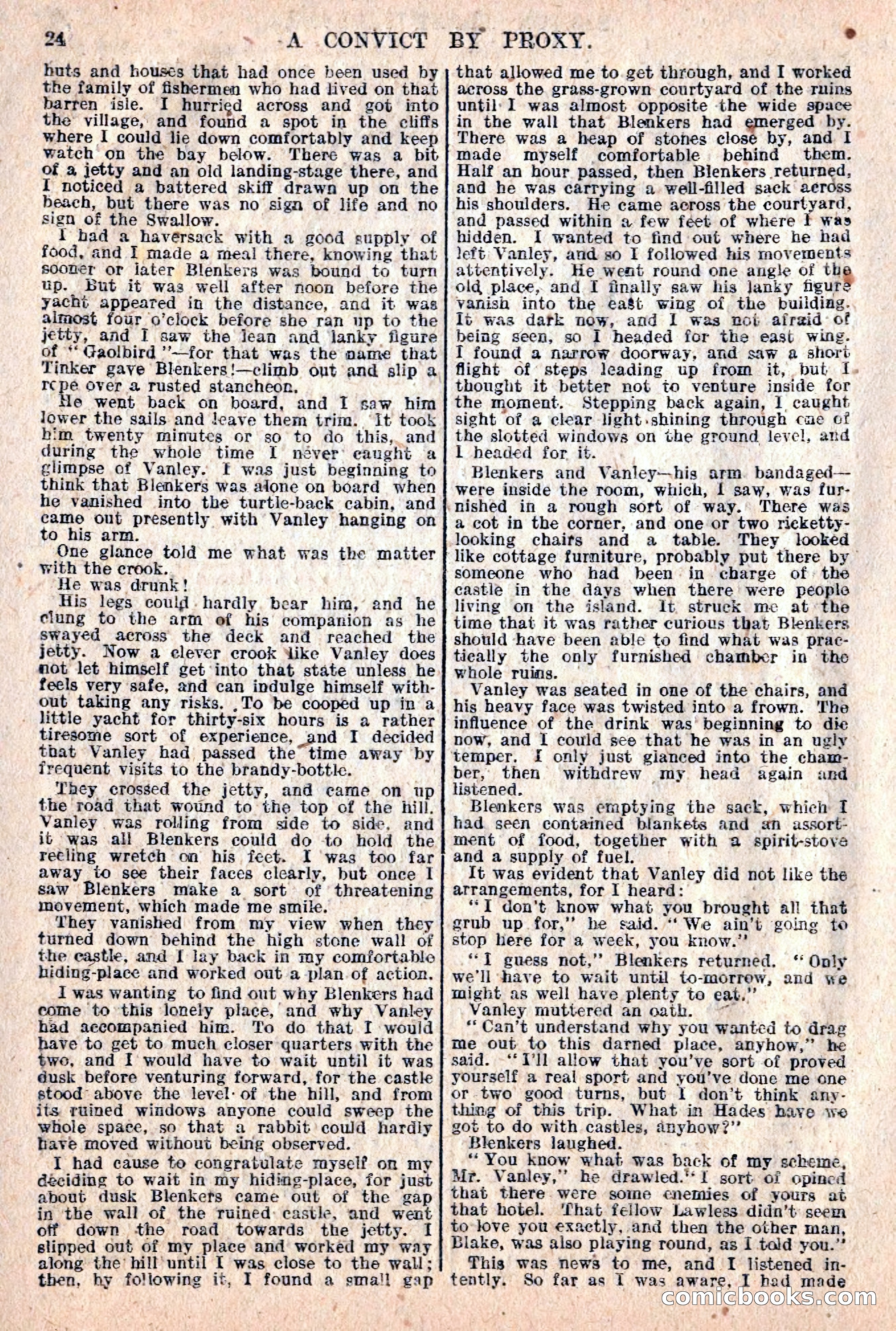 The Sexton Blake Library #76: A Convict By Proxy — page 26 of 68