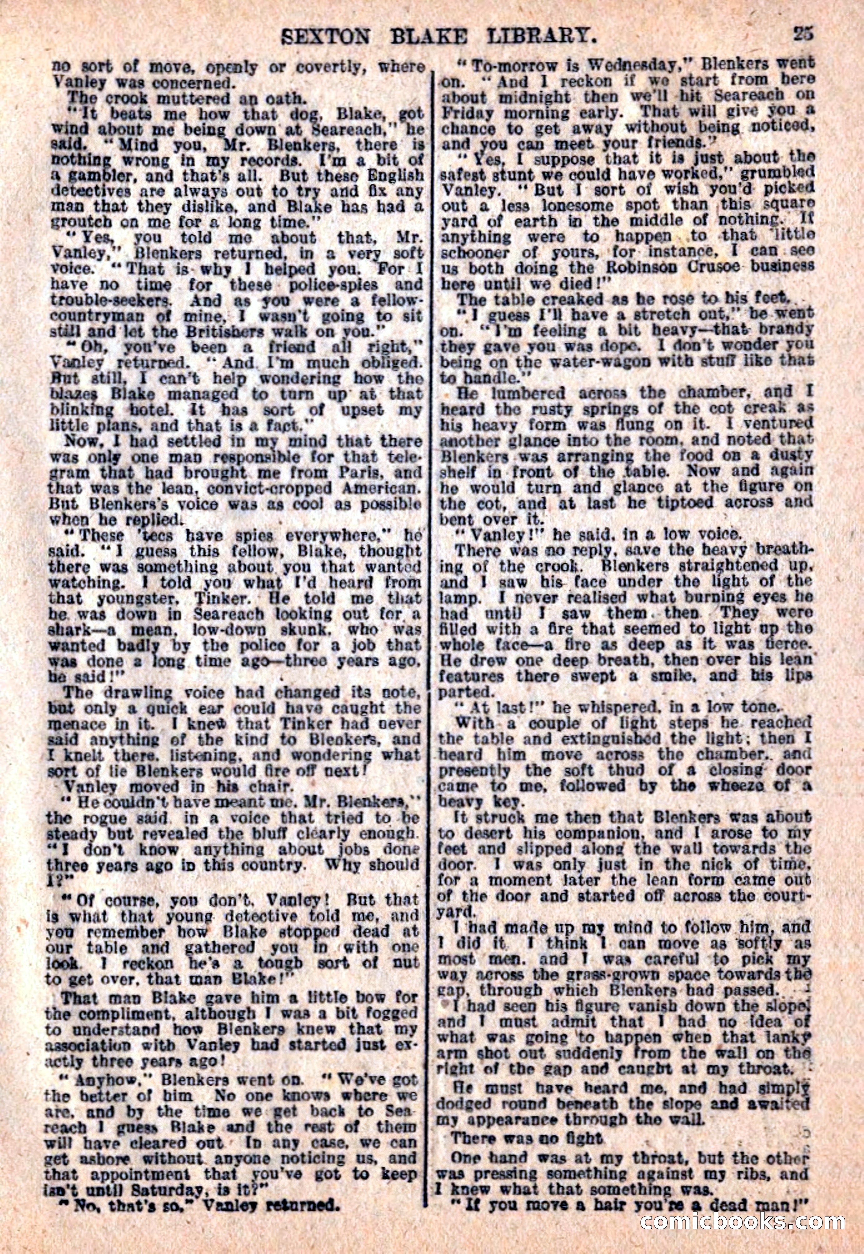 The Sexton Blake Library #76: A Convict By Proxy — page 27 of 68