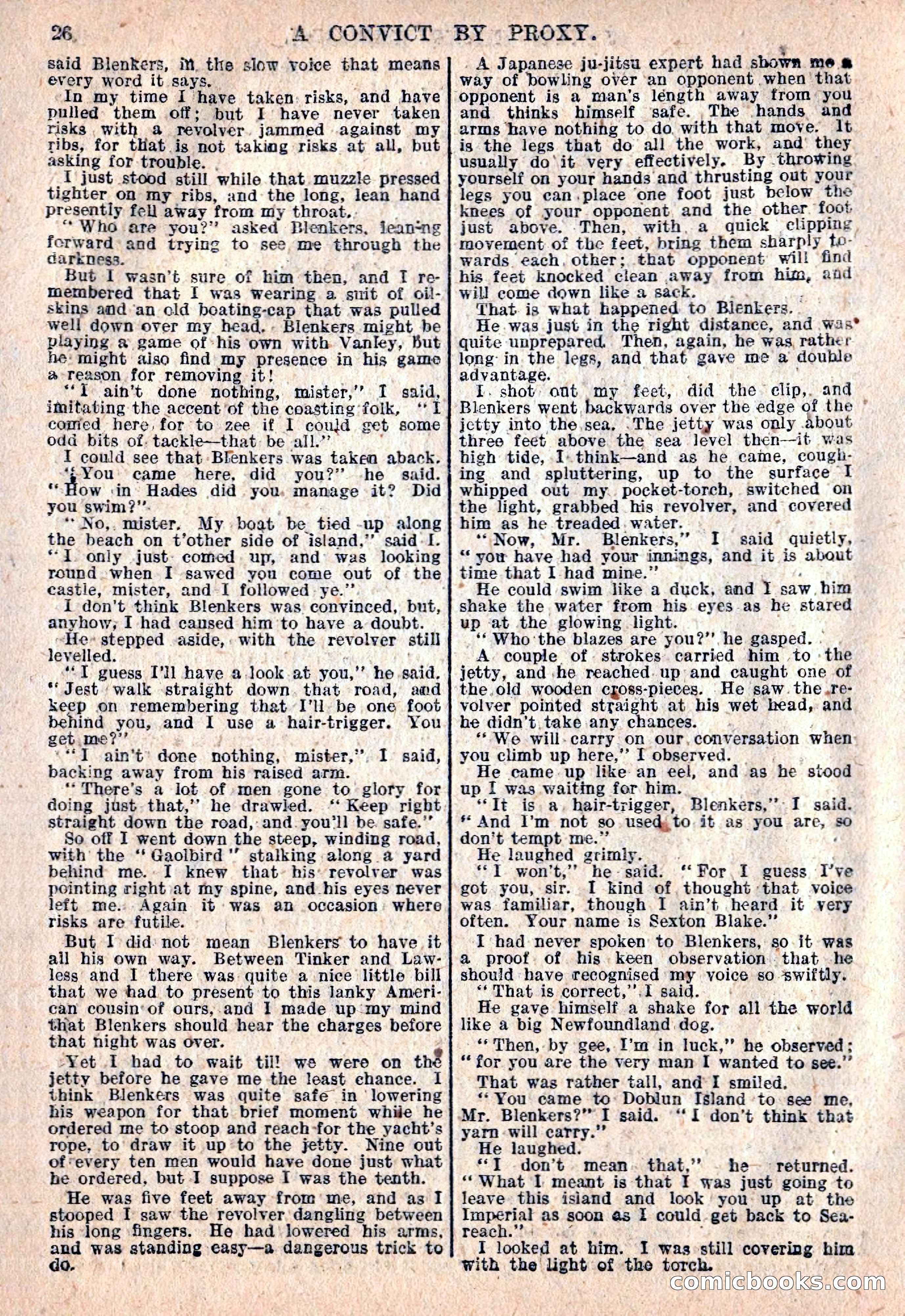 The Sexton Blake Library #76: A Convict By Proxy — page 28 of 68