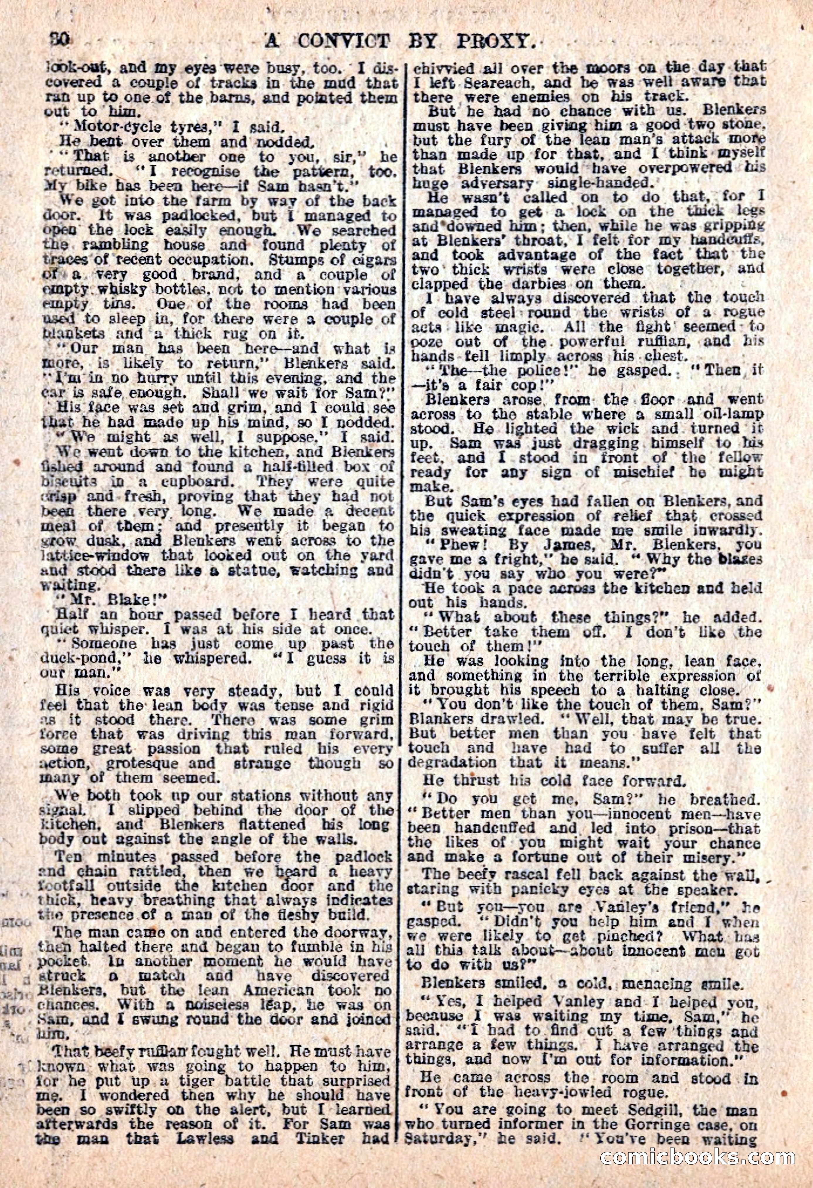 The Sexton Blake Library #76: A Convict By Proxy — page 32 of 68