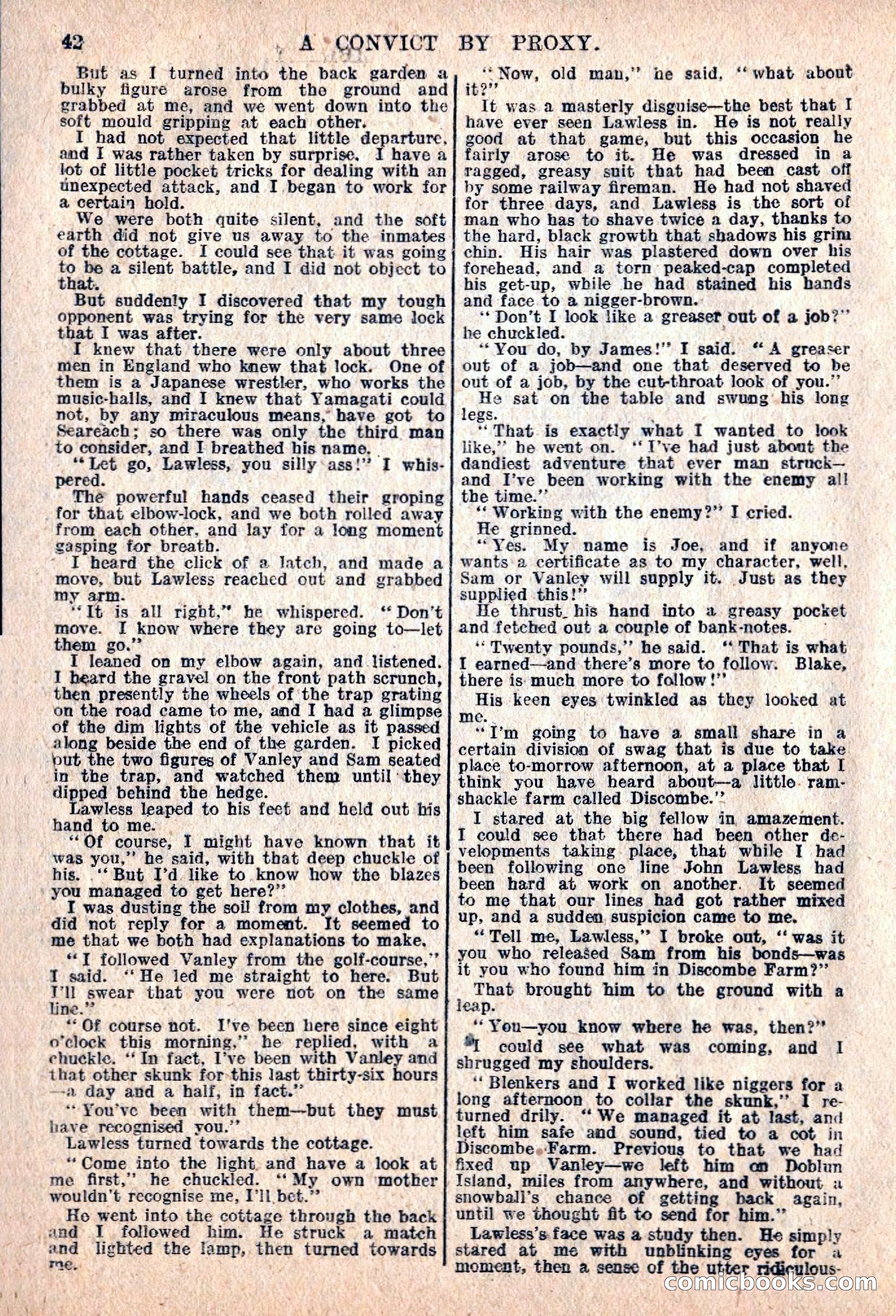 The Sexton Blake Library #76: A Convict By Proxy — page 44 of 68