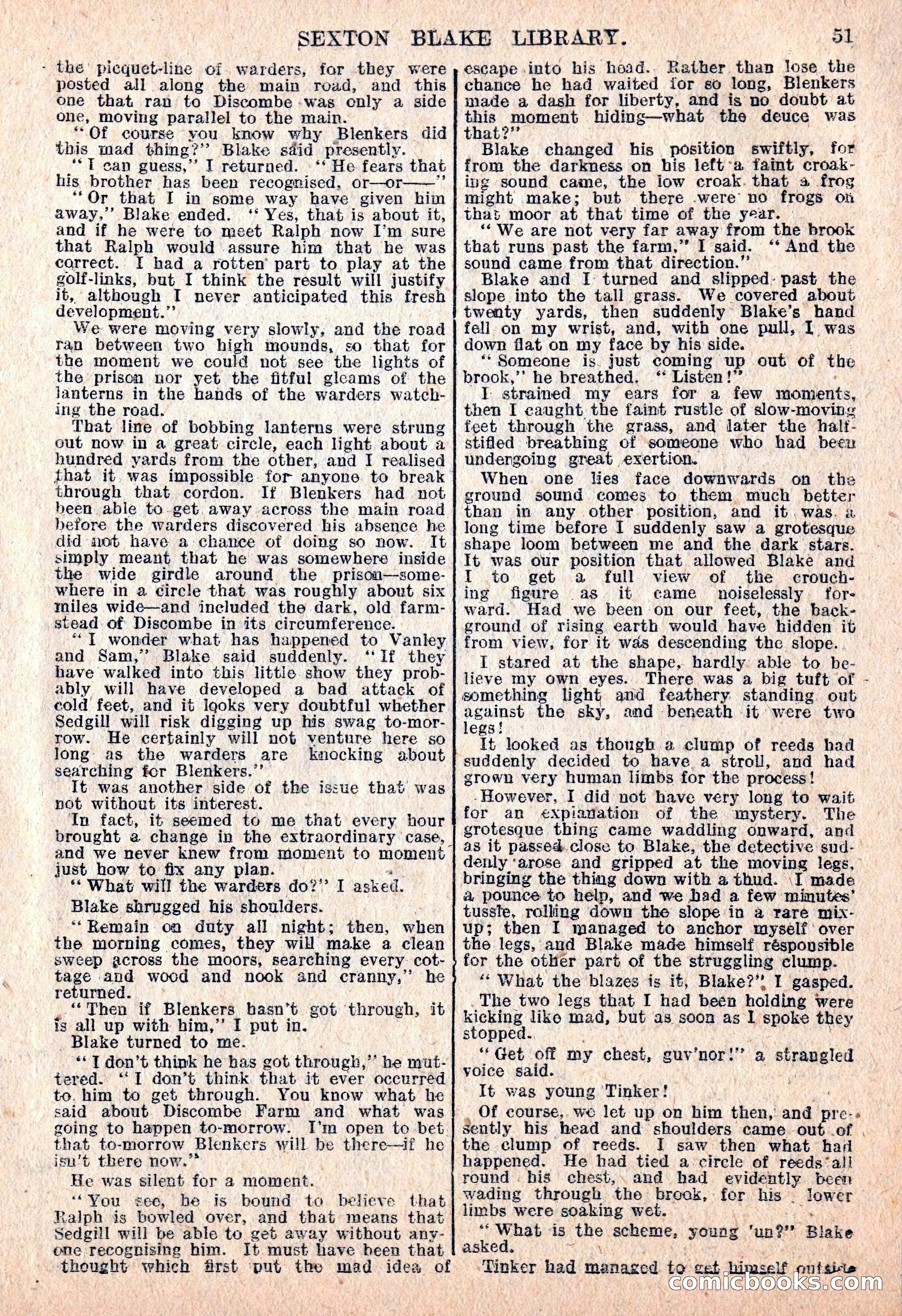 The Sexton Blake Library #76: A Convict By Proxy — page 53 of 68