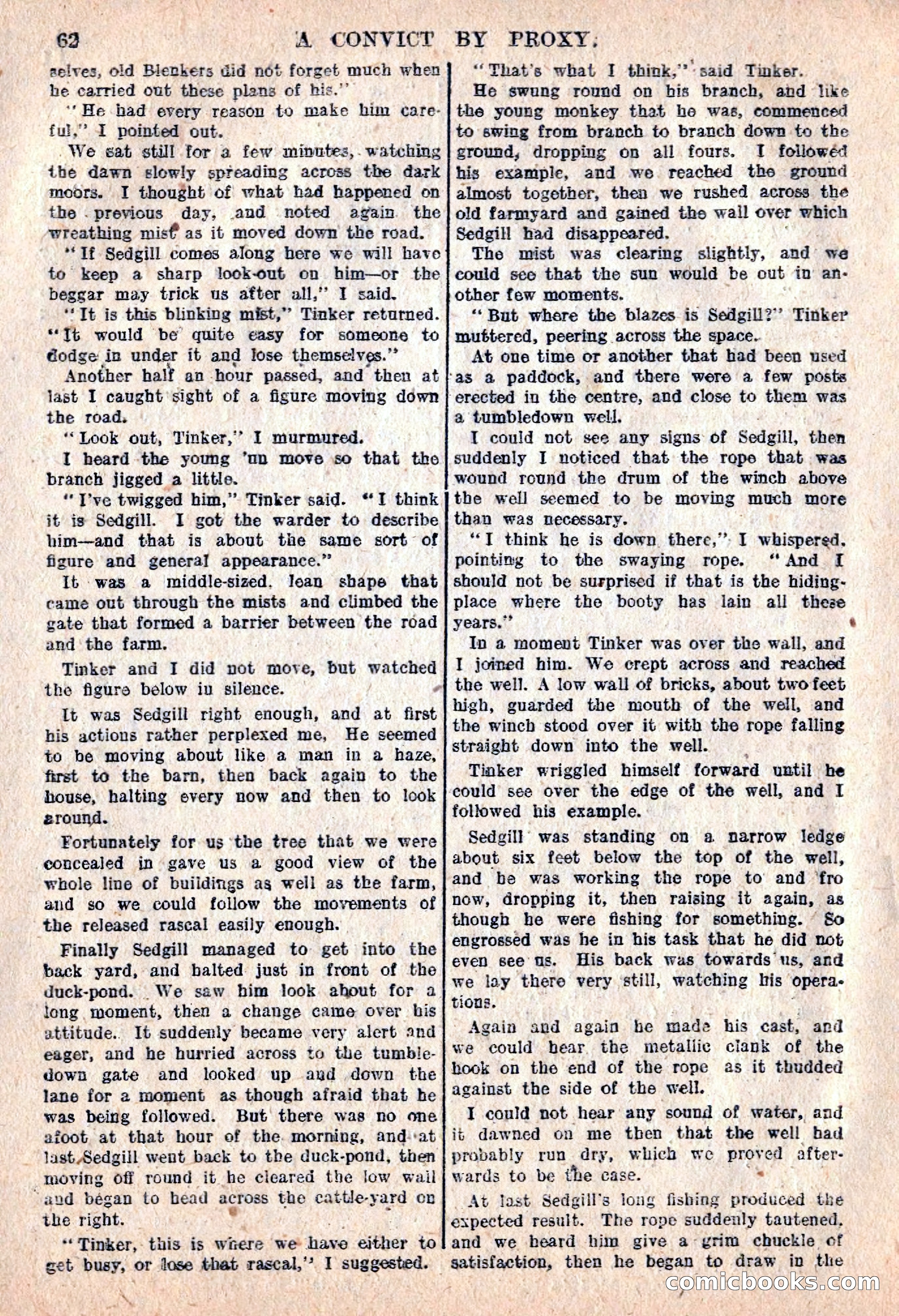 The Sexton Blake Library #76: A Convict By Proxy — page 64 of 68