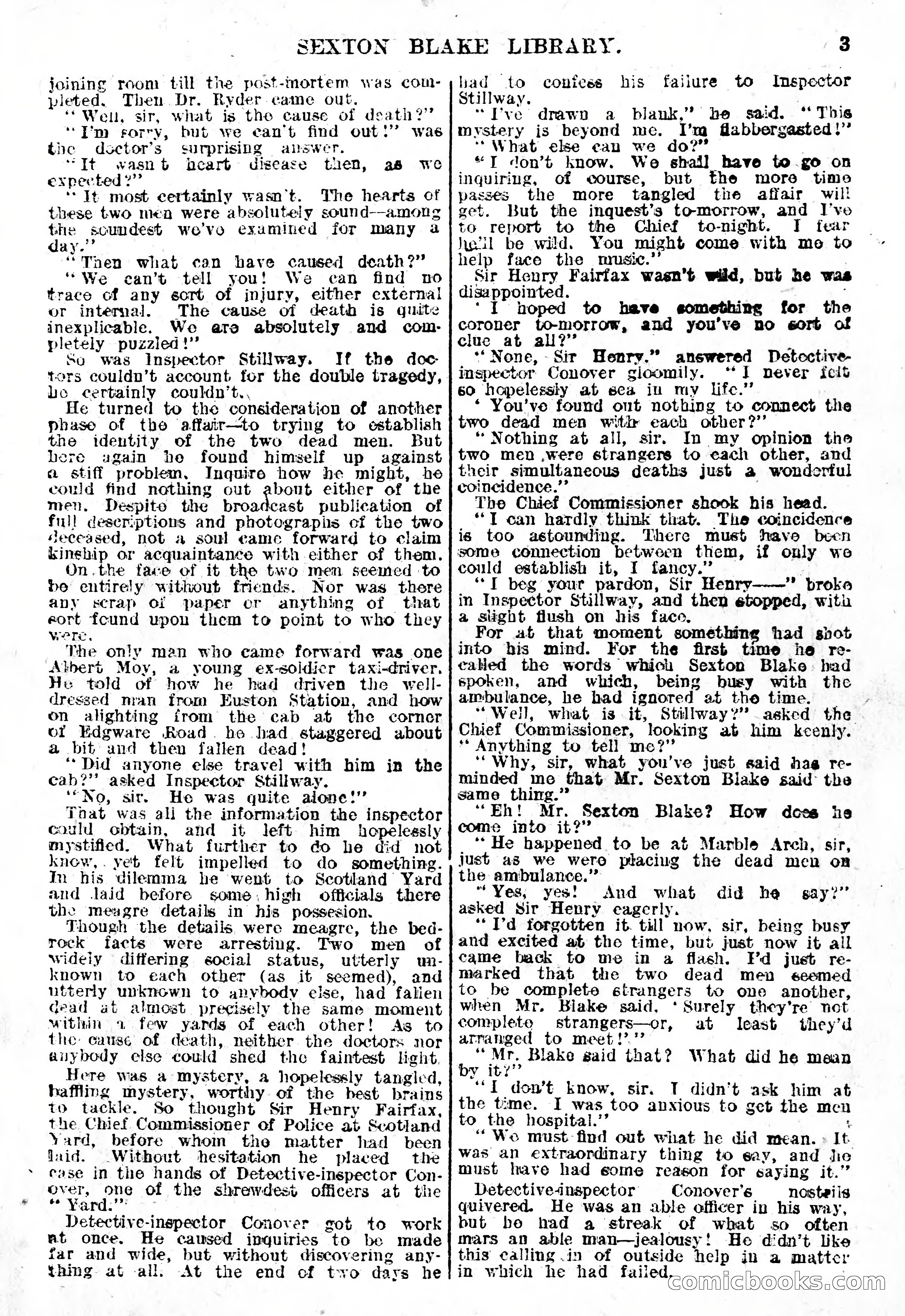 The Sexton Blake Library, Series 1, No. 145 — page 5 of 68