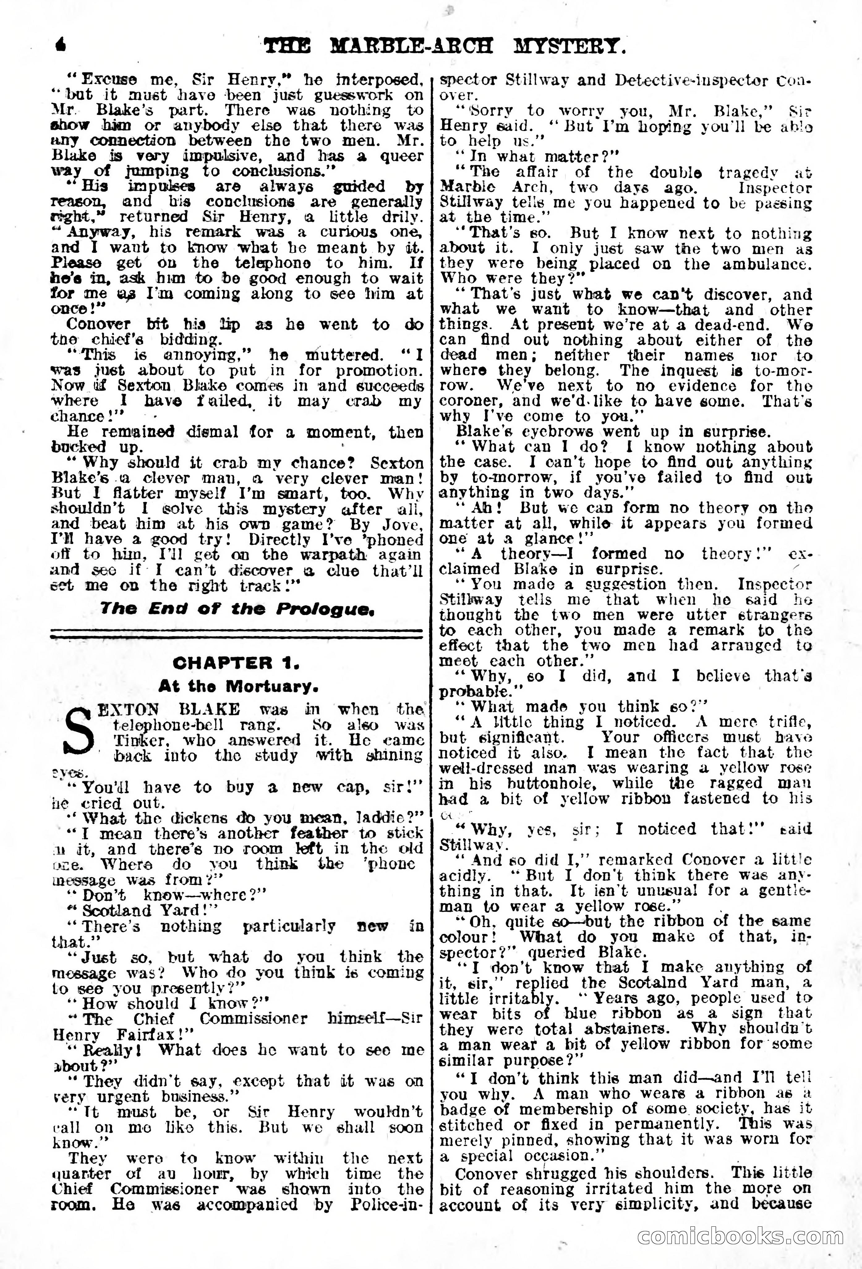 The Sexton Blake Library, Series 1, No. 145 — page 6 of 68