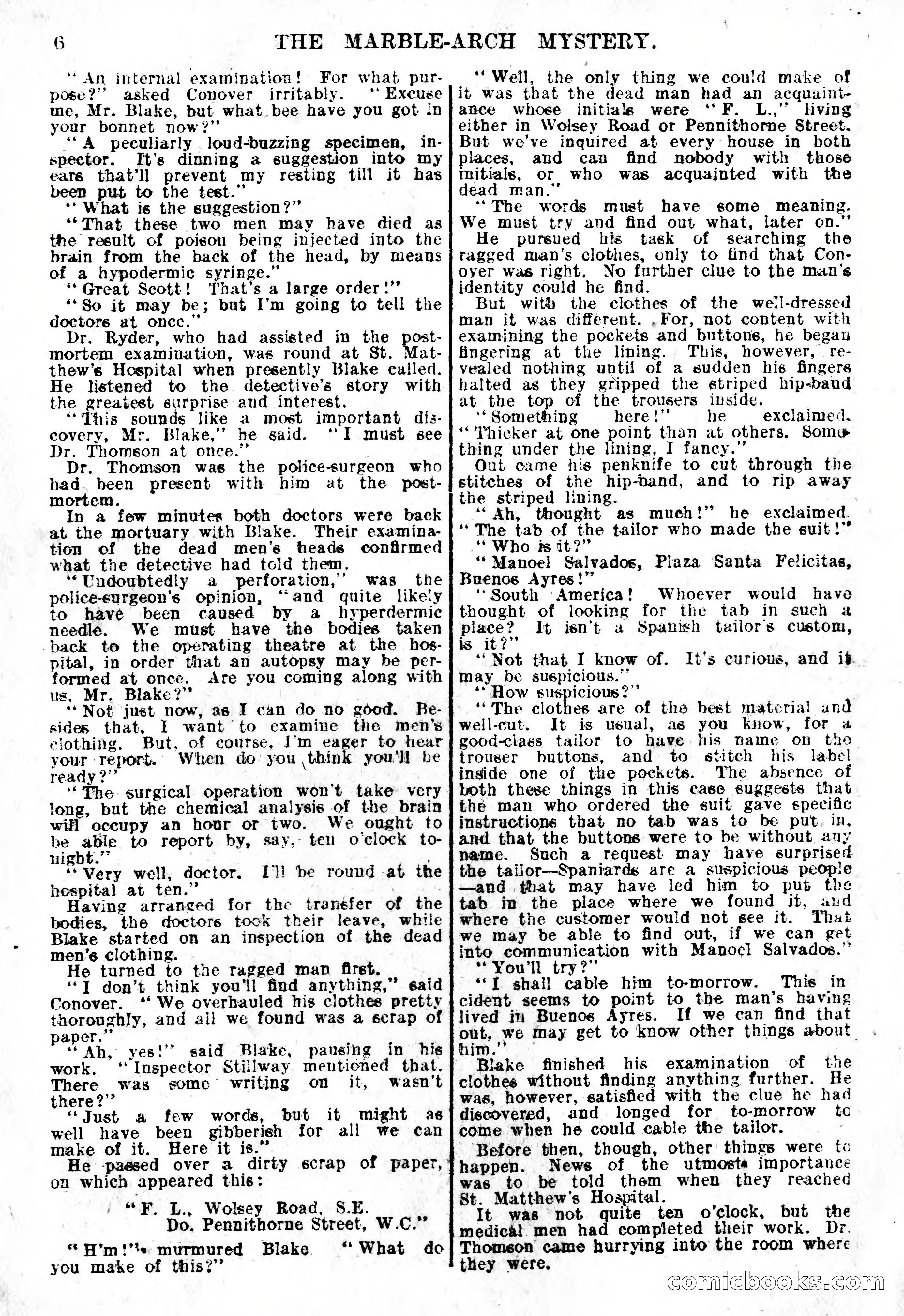 The Sexton Blake Library, Series 1, No. 145 — page 8 of 68