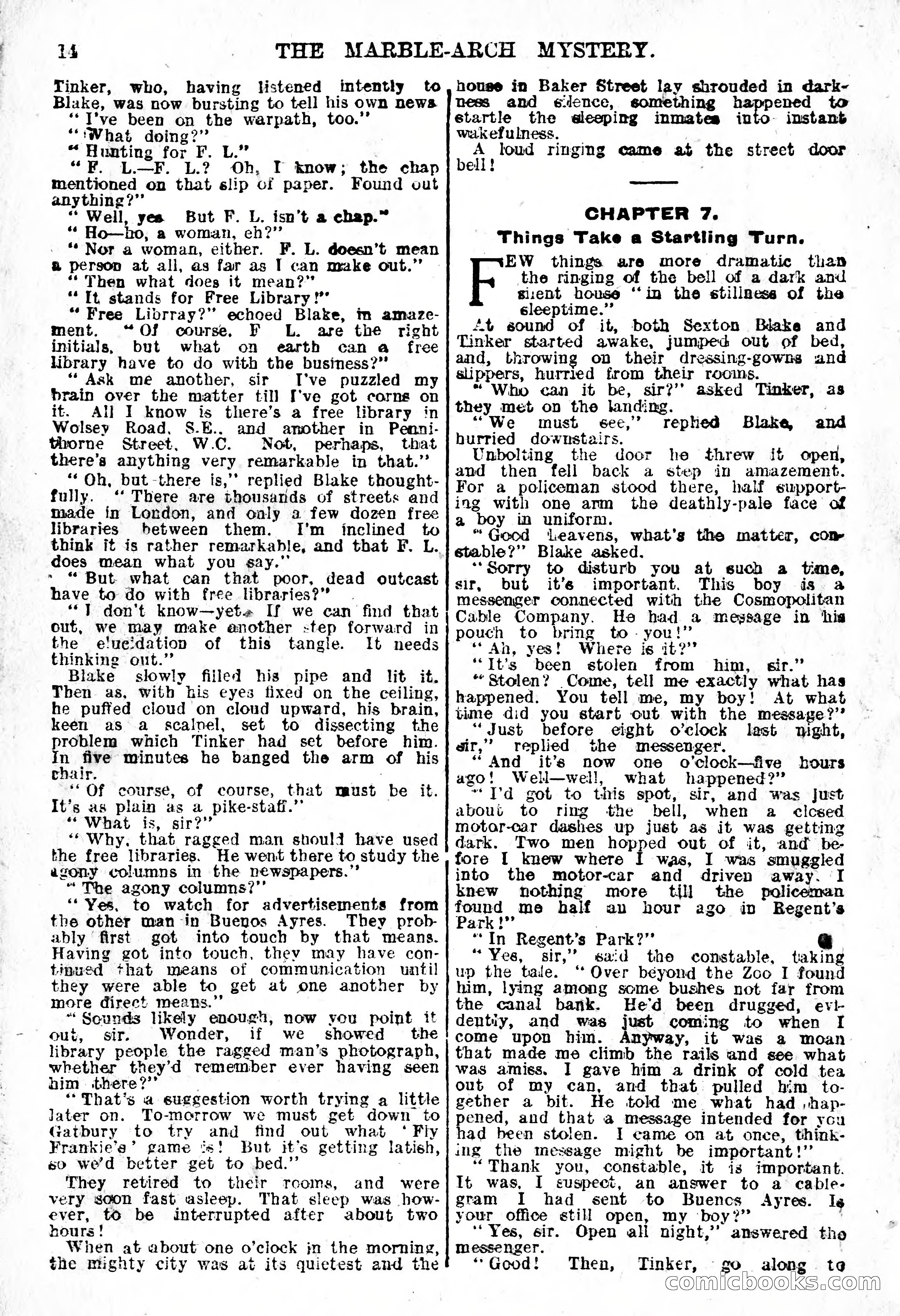 The Sexton Blake Library, Series 1, No. 145 — page 16 of 68