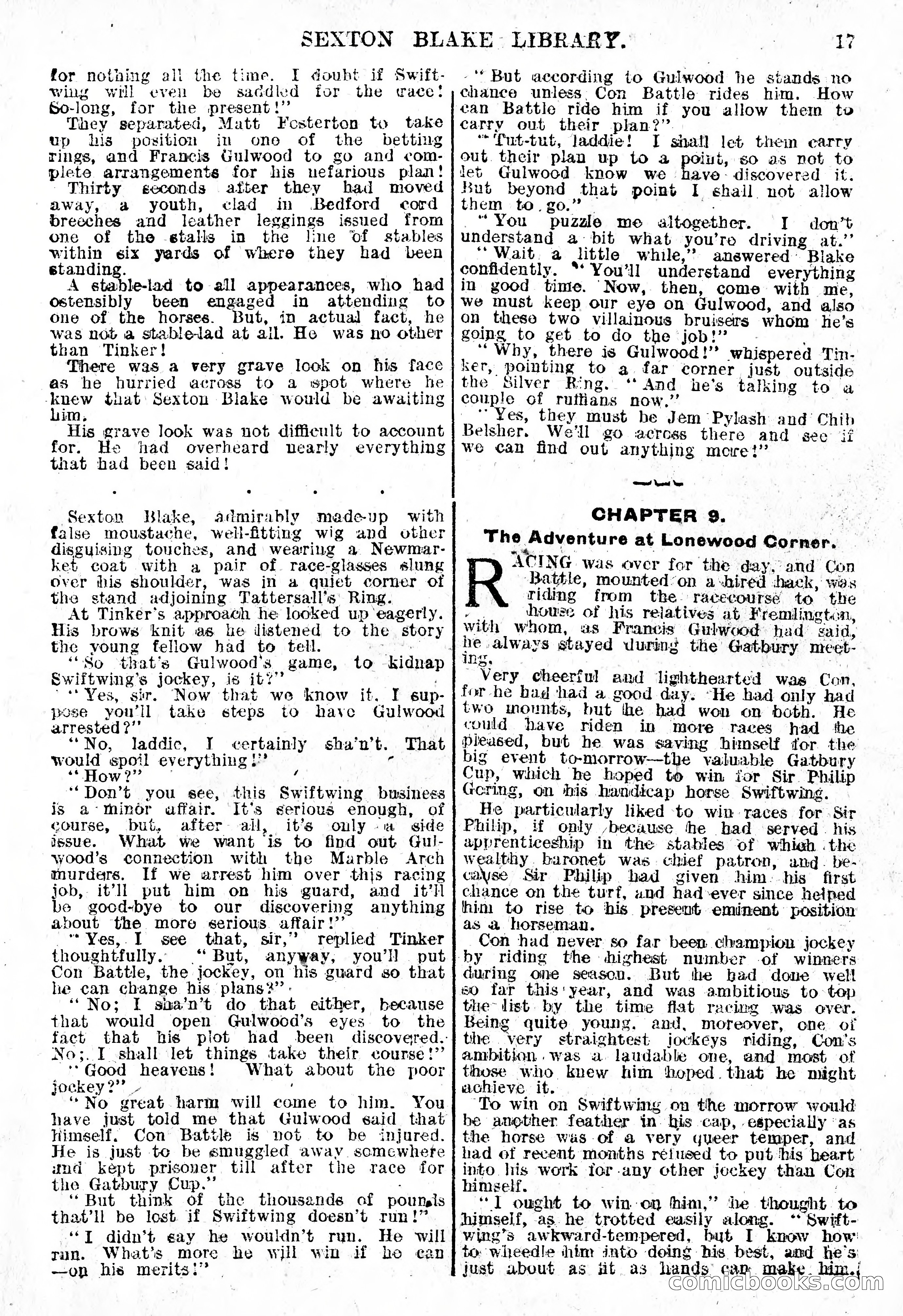 The Sexton Blake Library, Series 1, No. 145 — page 19 of 68