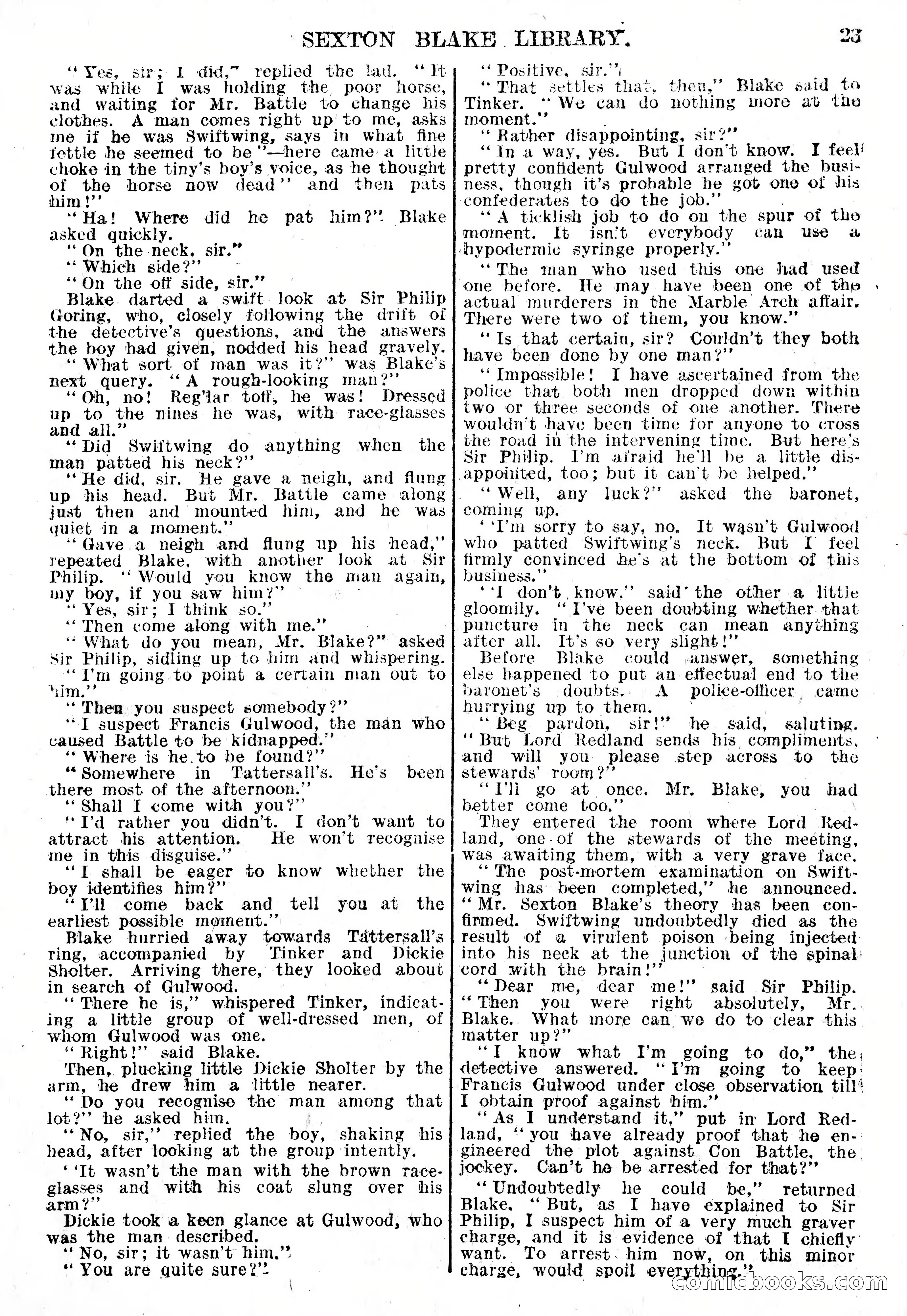 The Sexton Blake Library, Series 1, No. 145 — page 25 of 68