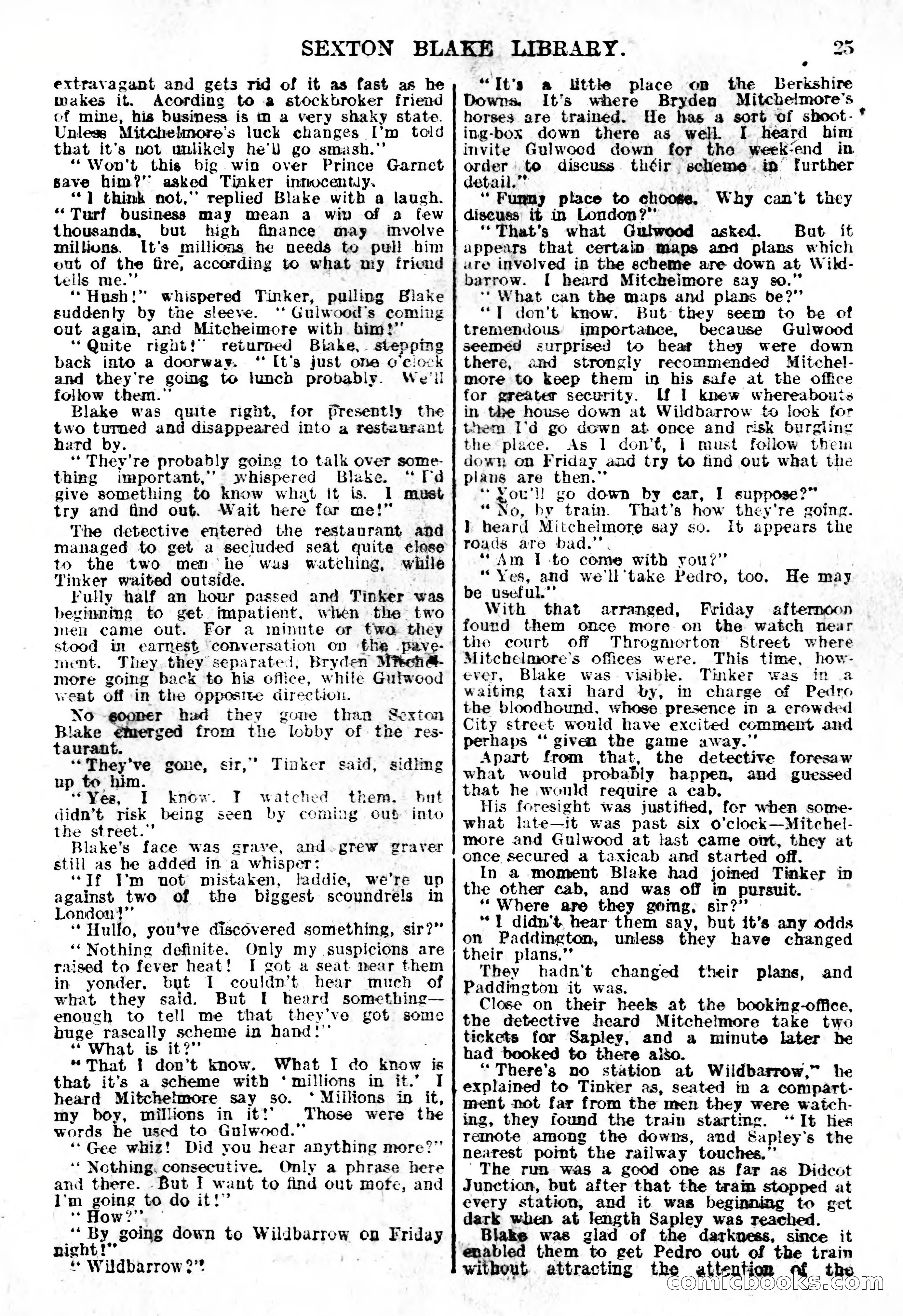 The Sexton Blake Library, Series 1, No. 145 — page 27 of 68