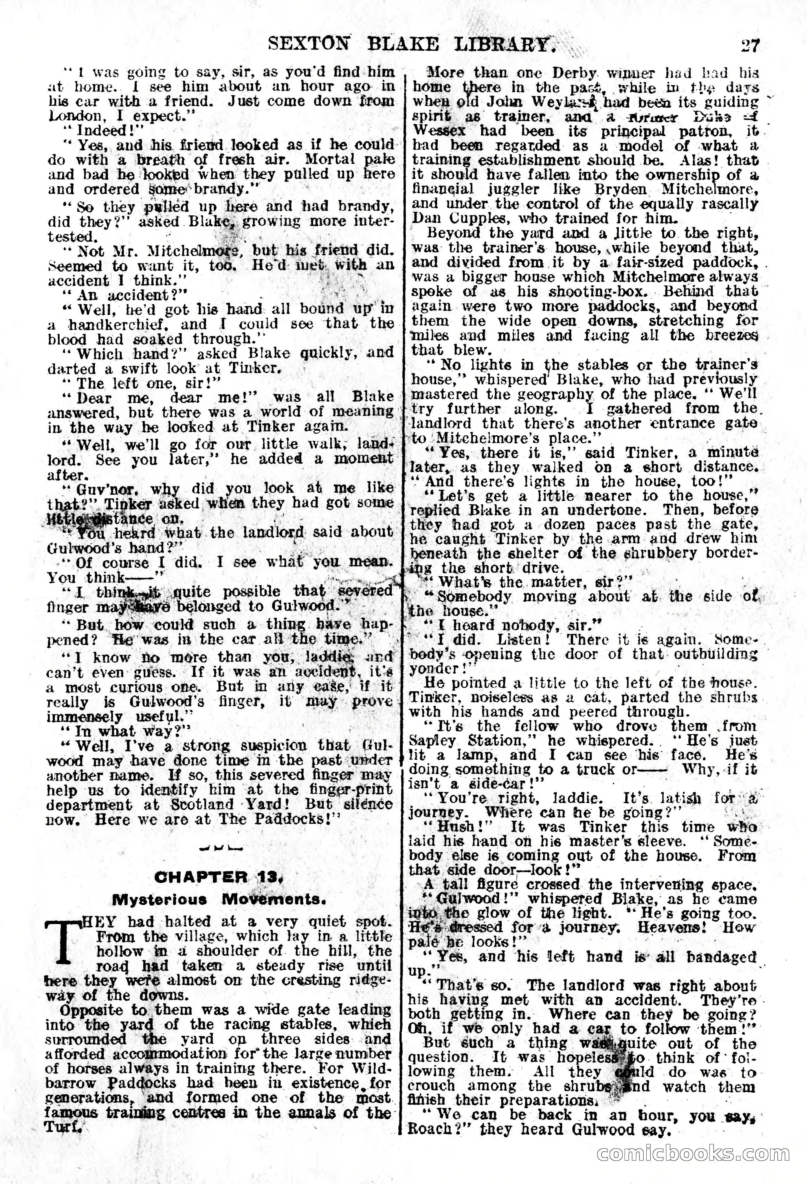 The Sexton Blake Library, Series 1, No. 145 — page 29 of 68