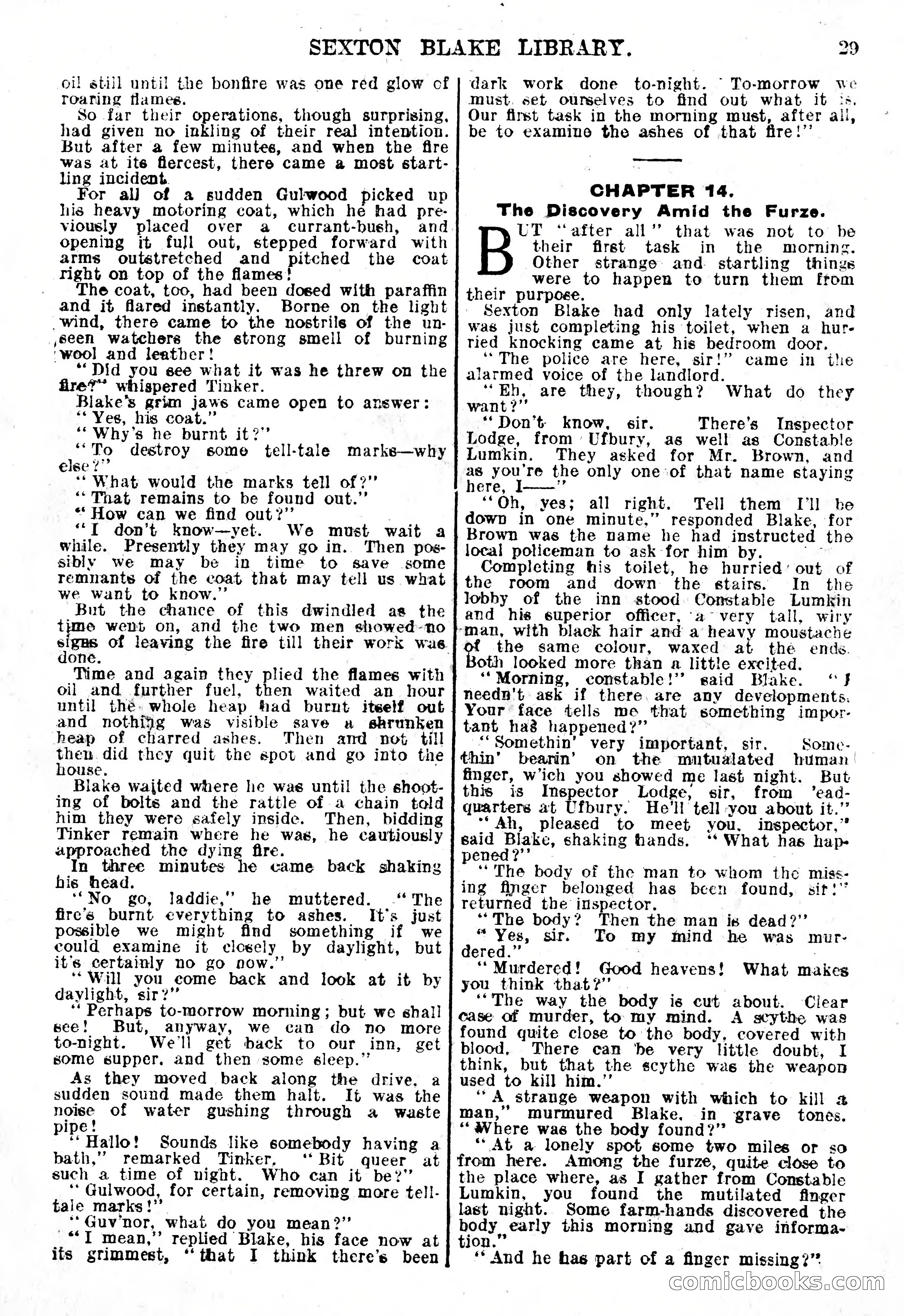 The Sexton Blake Library, Series 1, No. 145 — page 31 of 68