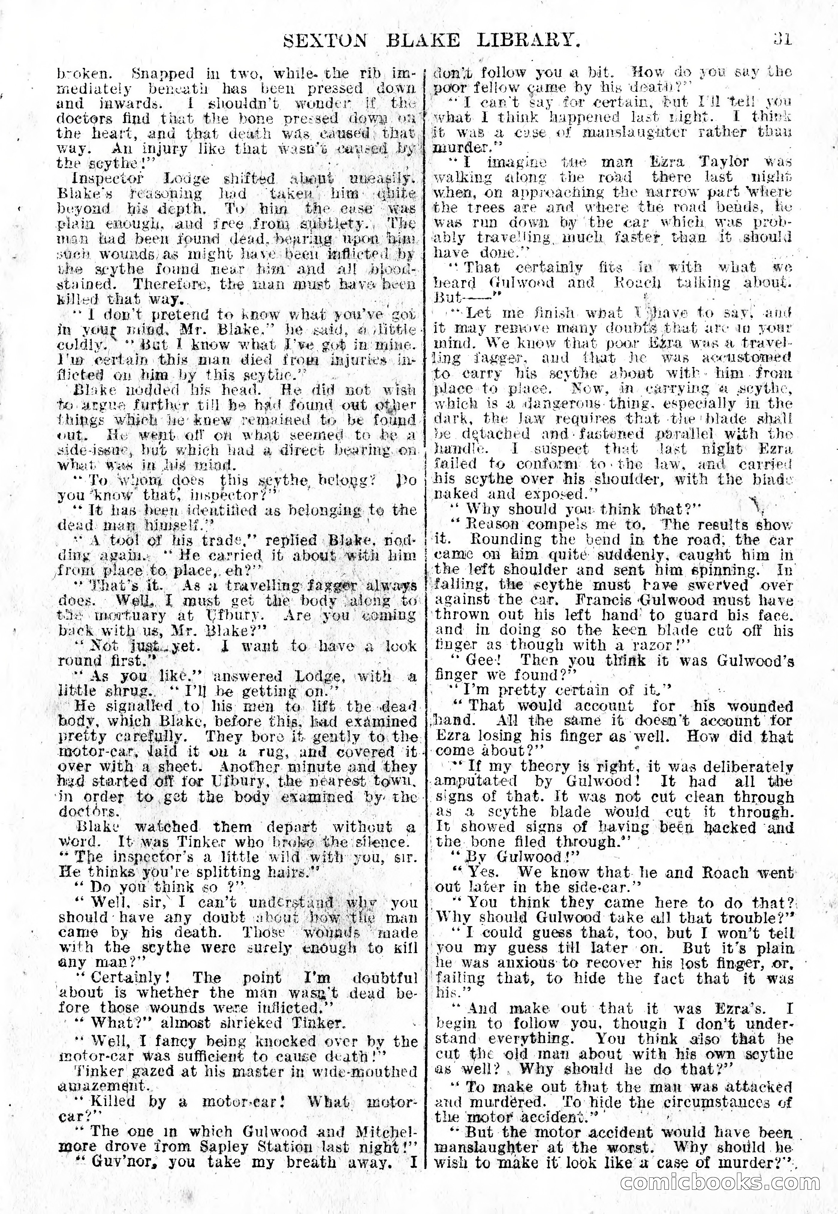 The Sexton Blake Library, Series 1, No. 145 — page 33 of 68
