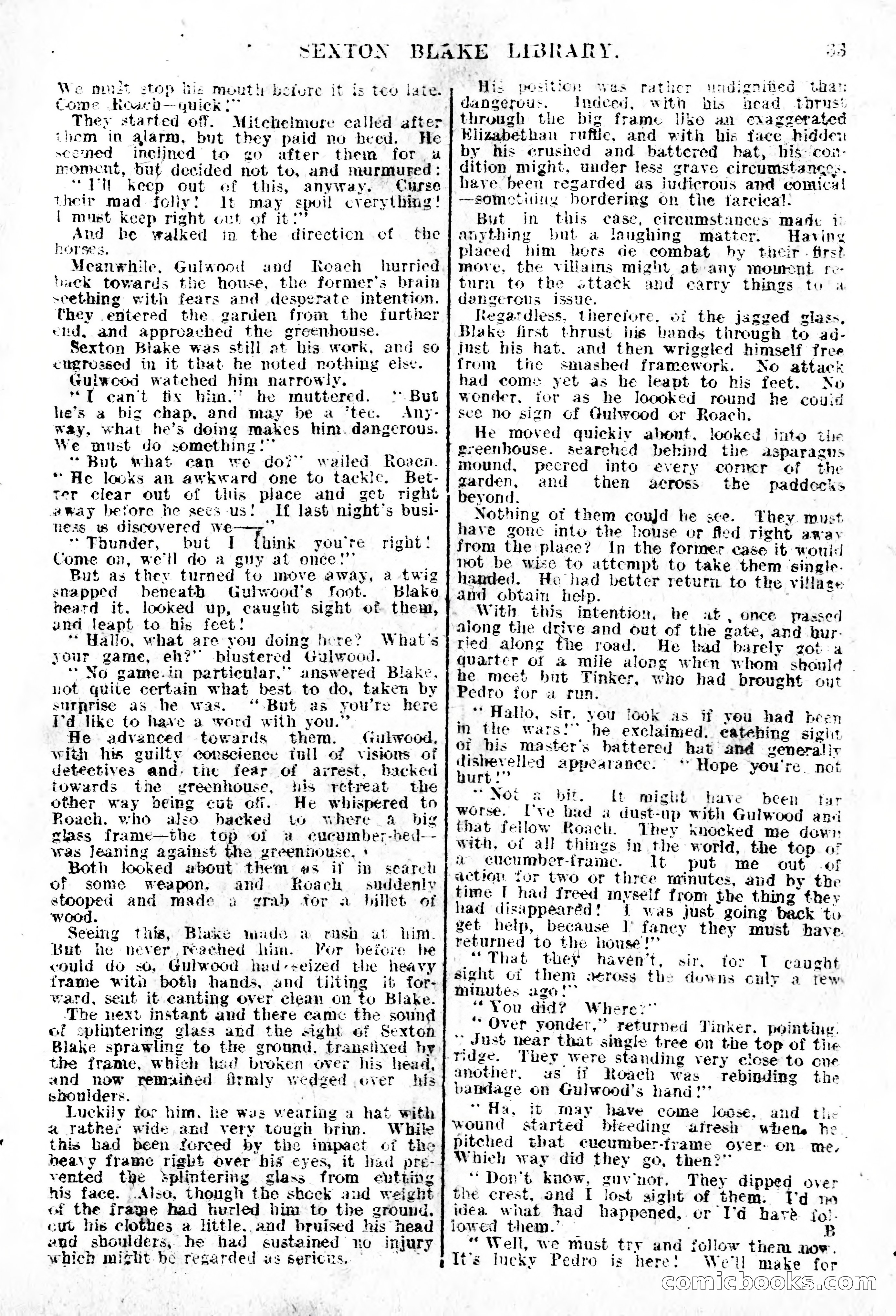 The Sexton Blake Library, Series 1, No. 145 — page 35 of 68