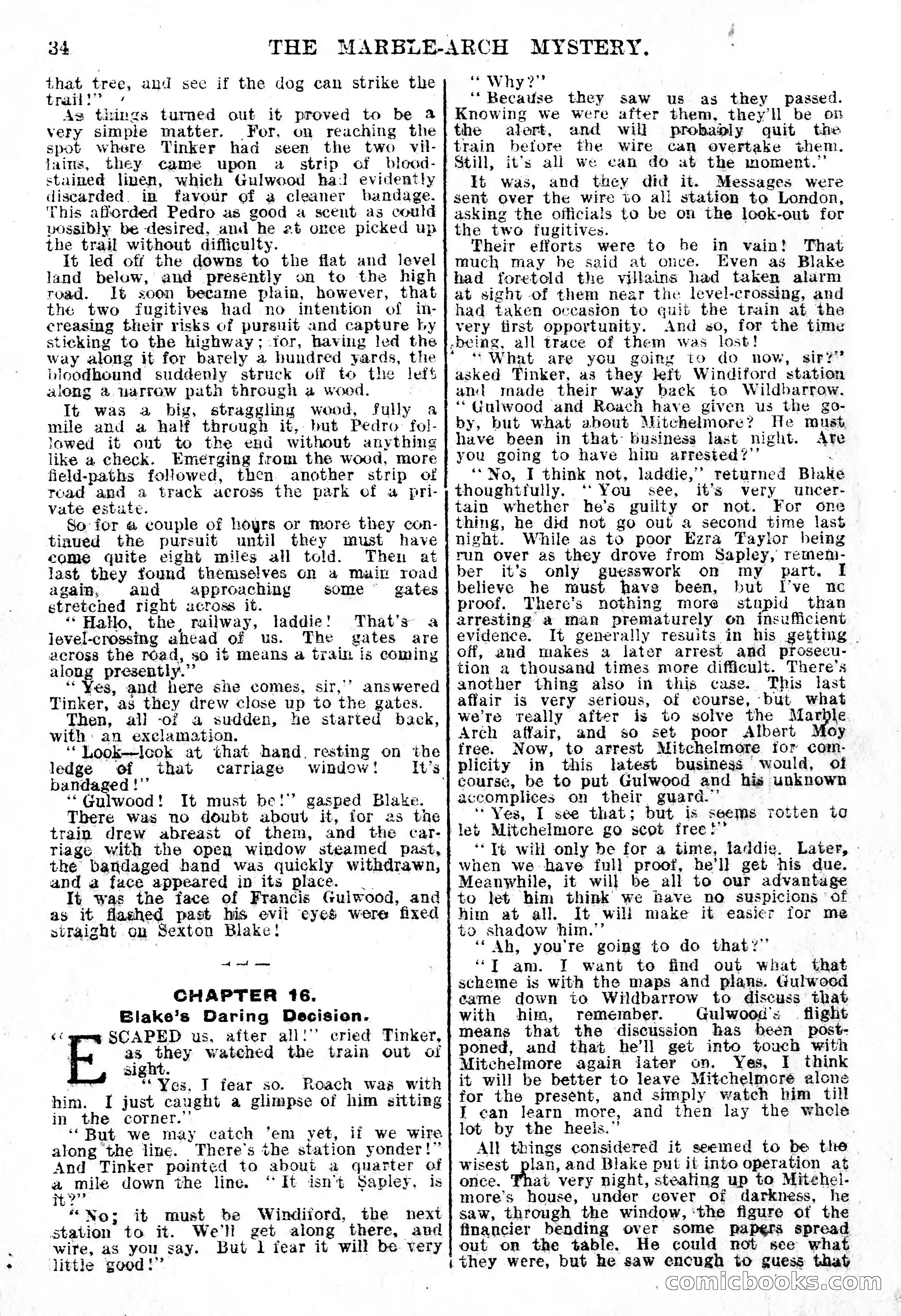 The Sexton Blake Library, Series 1, No. 145 — page 36 of 68