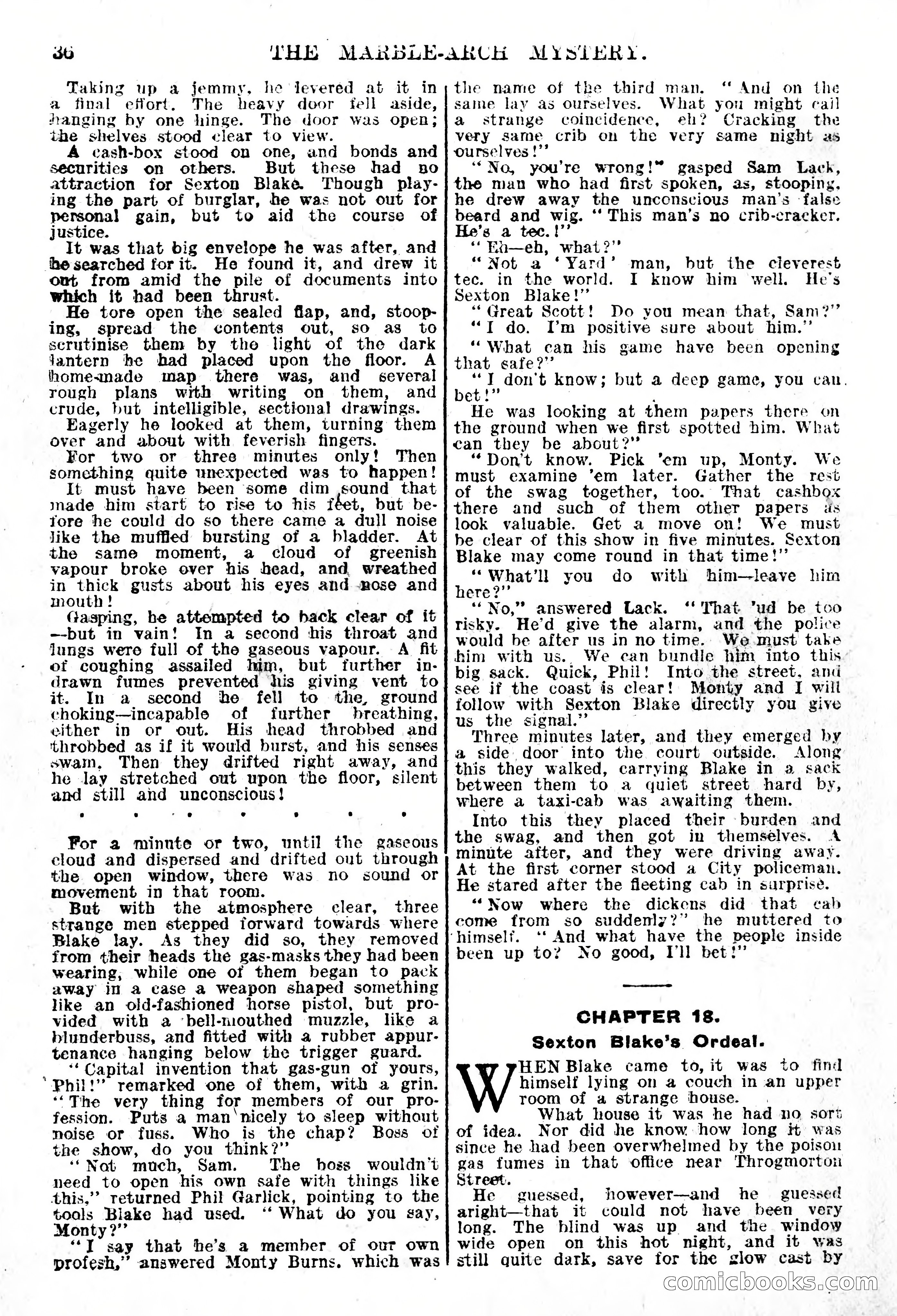 The Sexton Blake Library, Series 1, No. 145 — page 38 of 68