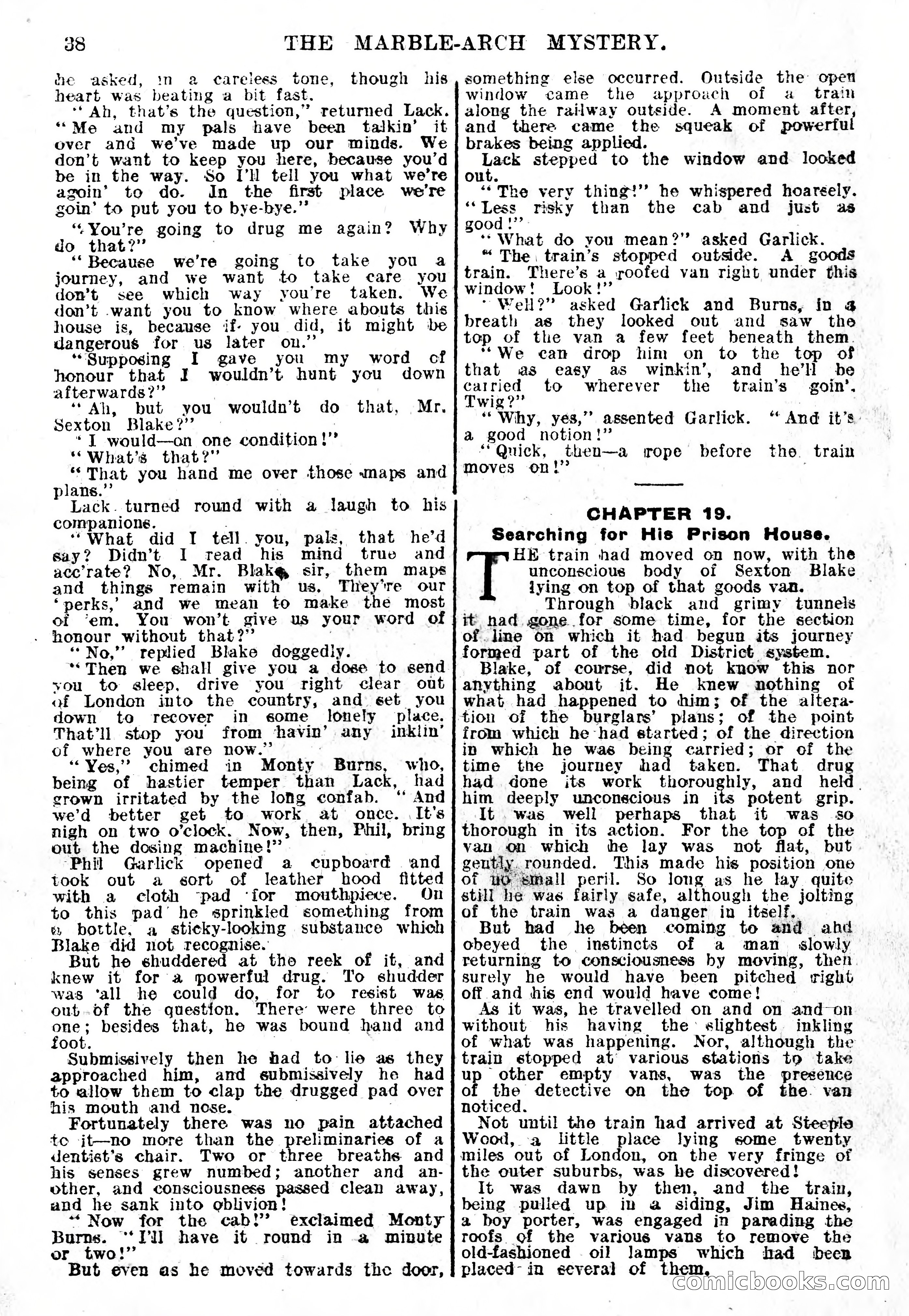 The Sexton Blake Library, Series 1, No. 145 — page 40 of 68