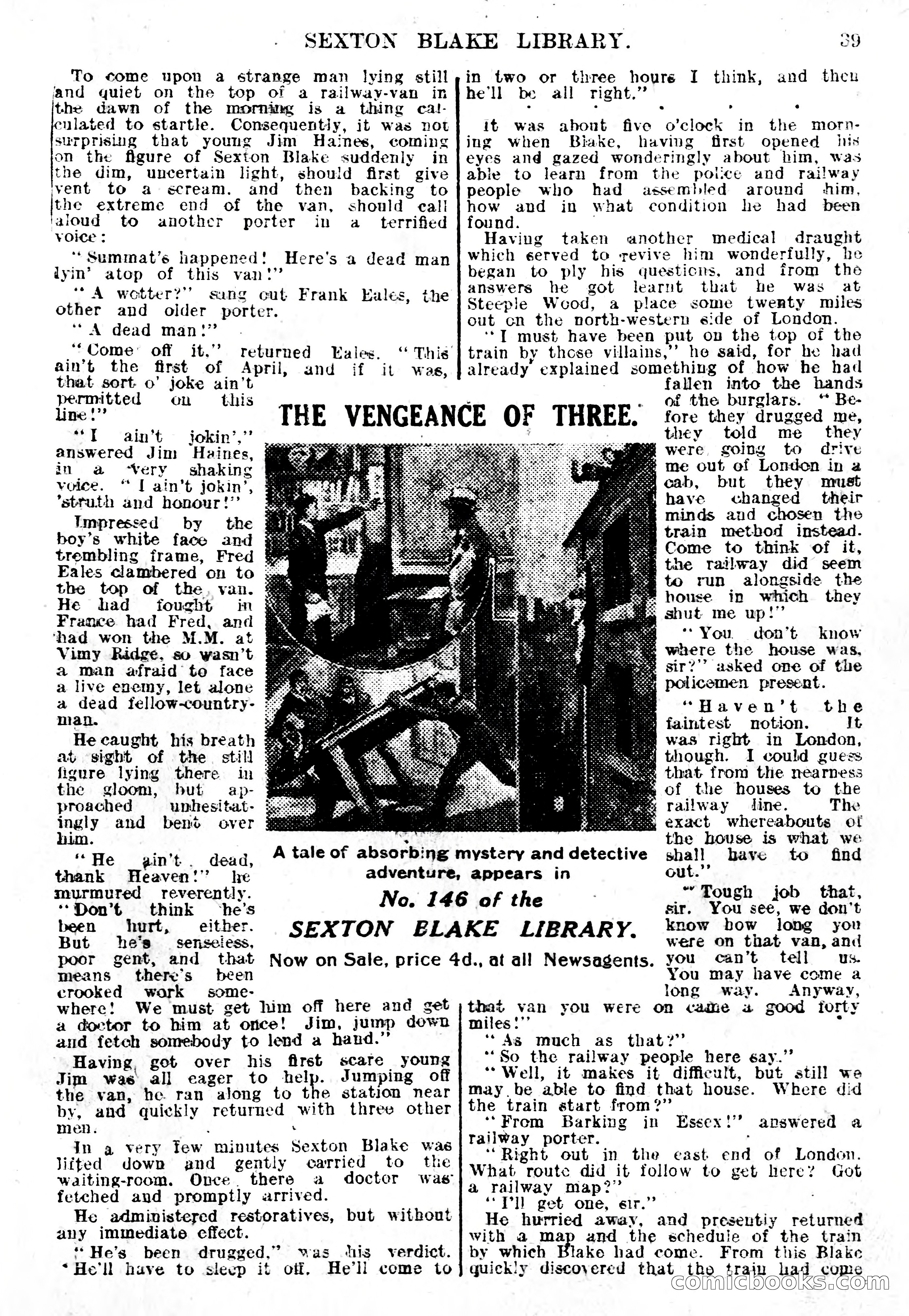 The Sexton Blake Library, Series 1, No. 145 — page 41 of 68