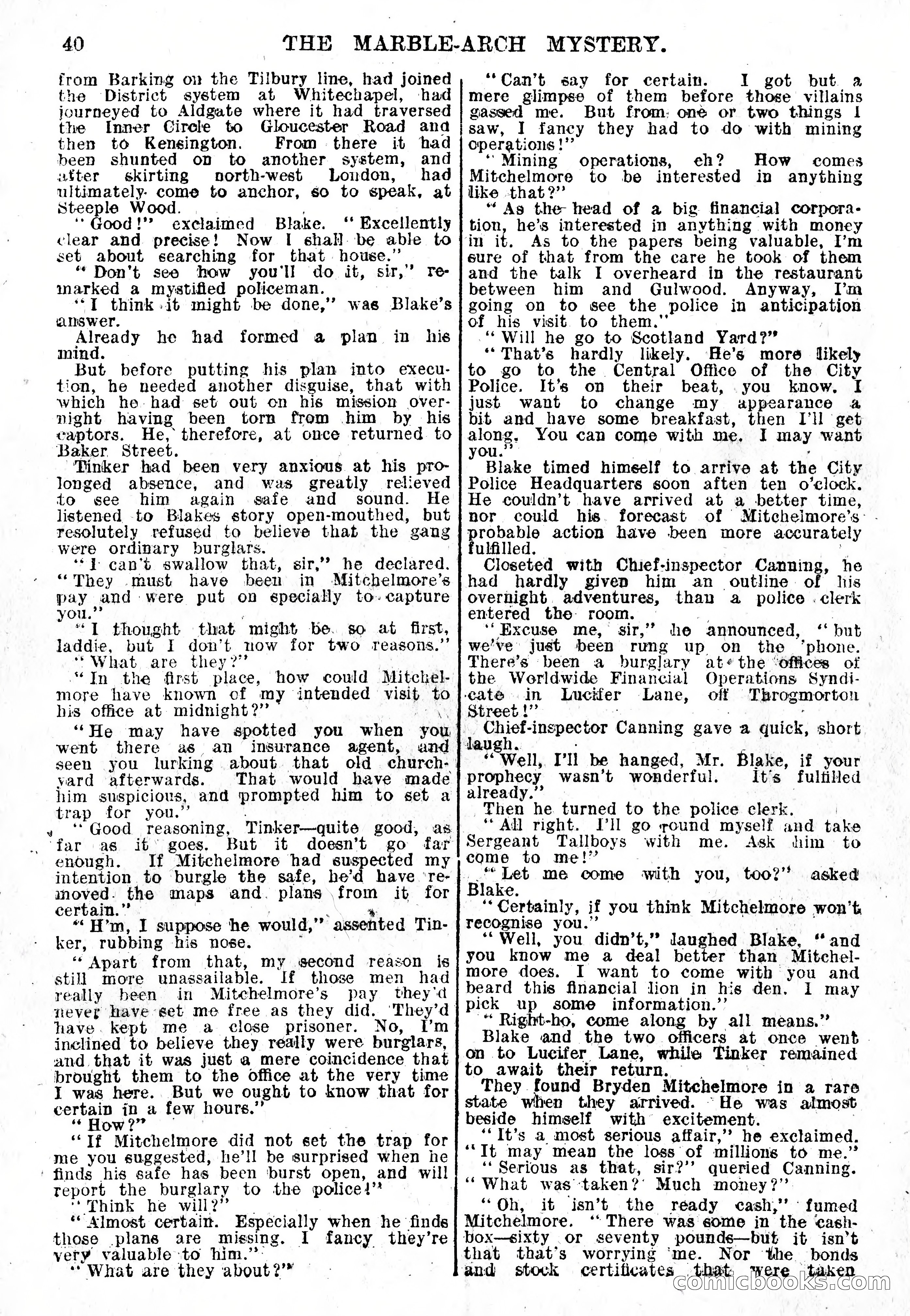 The Sexton Blake Library, Series 1, No. 145 — page 42 of 68