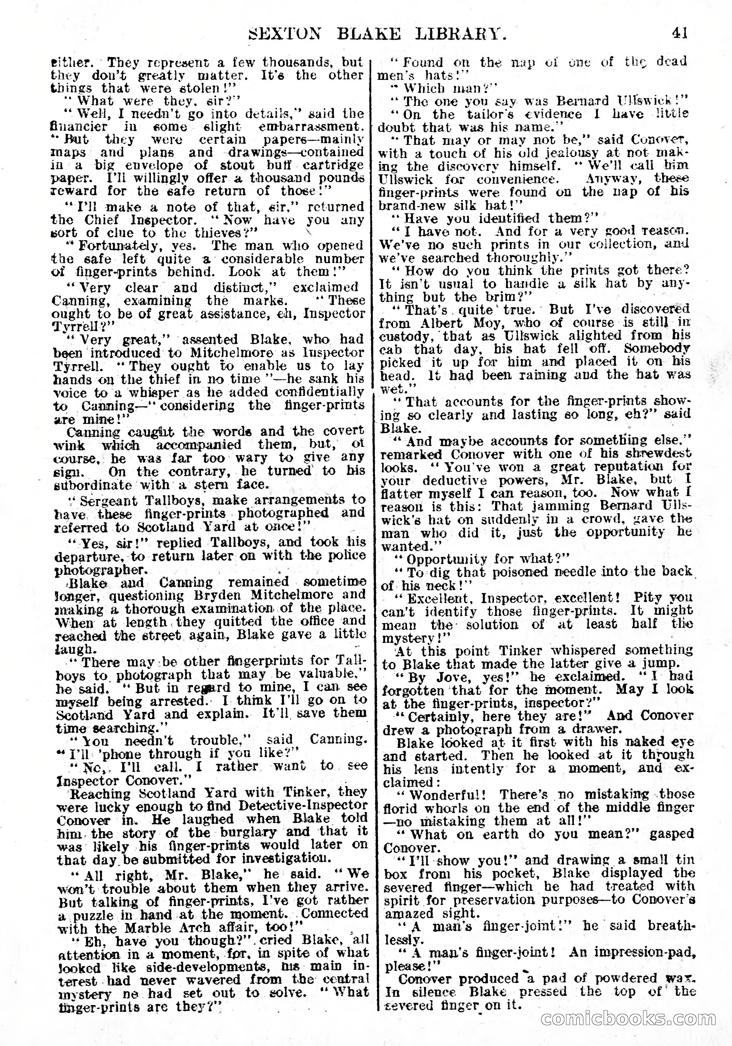 The Sexton Blake Library, Series 1, No. 145 — page 43 of 68