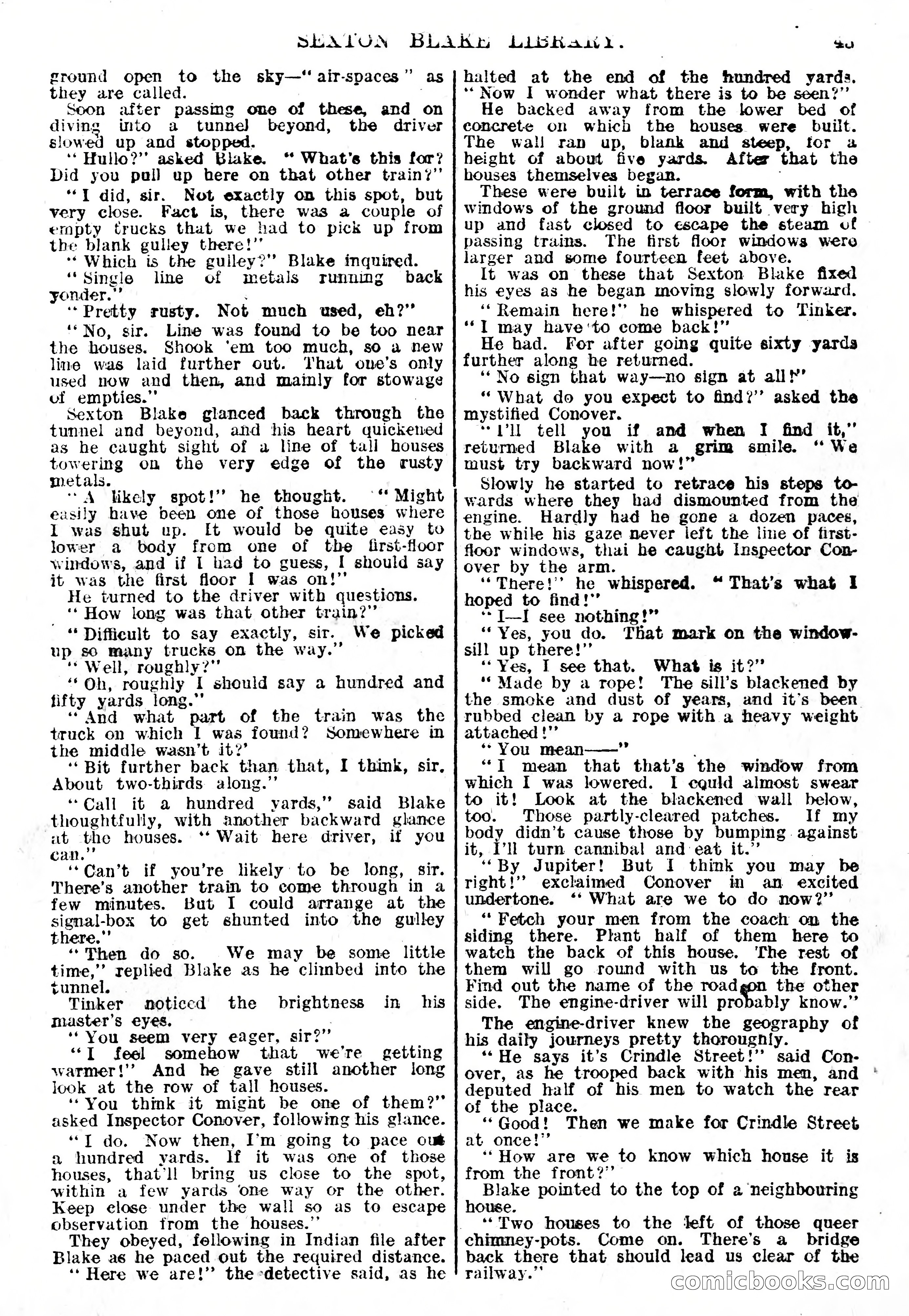 The Sexton Blake Library, Series 1, No. 145 — page 45 of 68