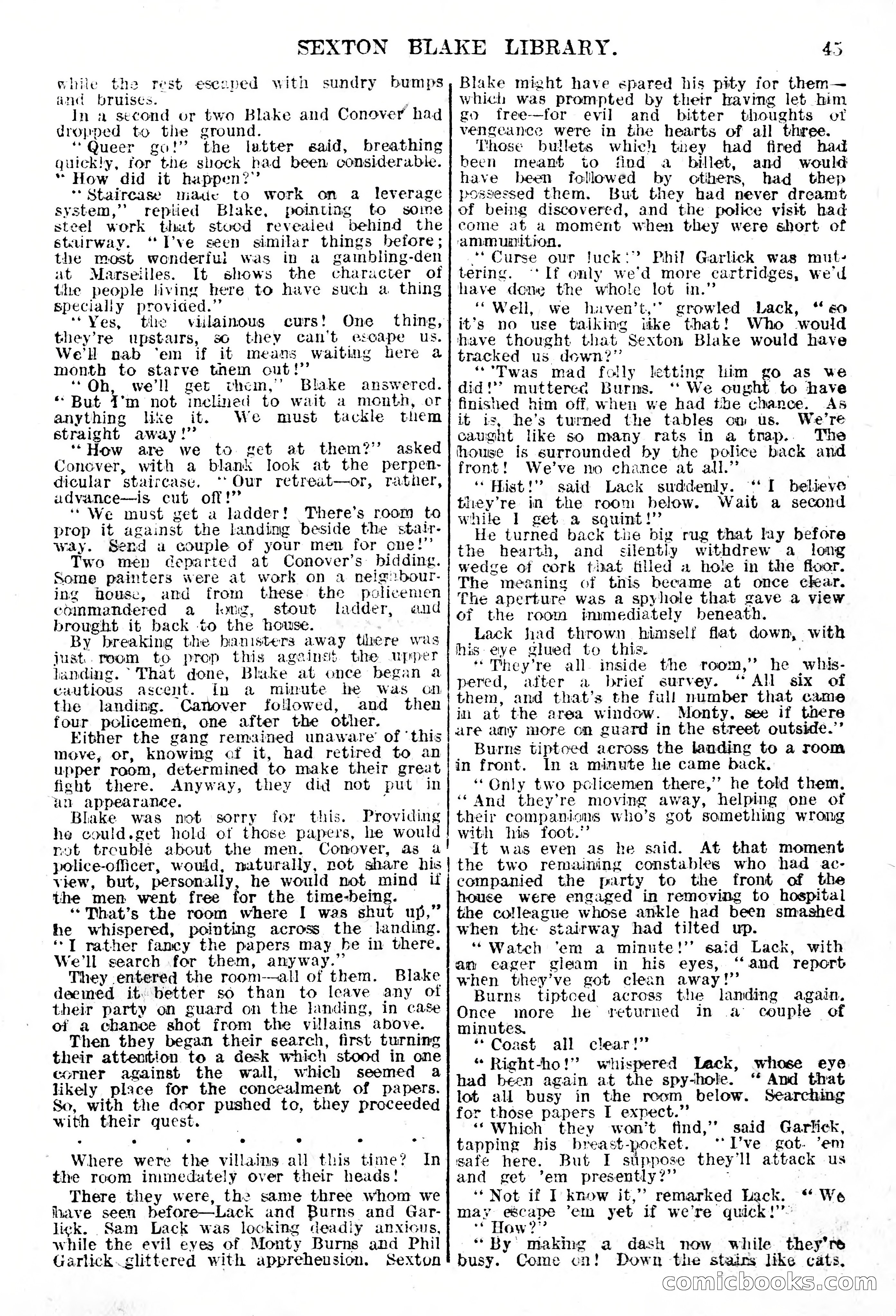 The Sexton Blake Library, Series 1, No. 145 — page 47 of 68