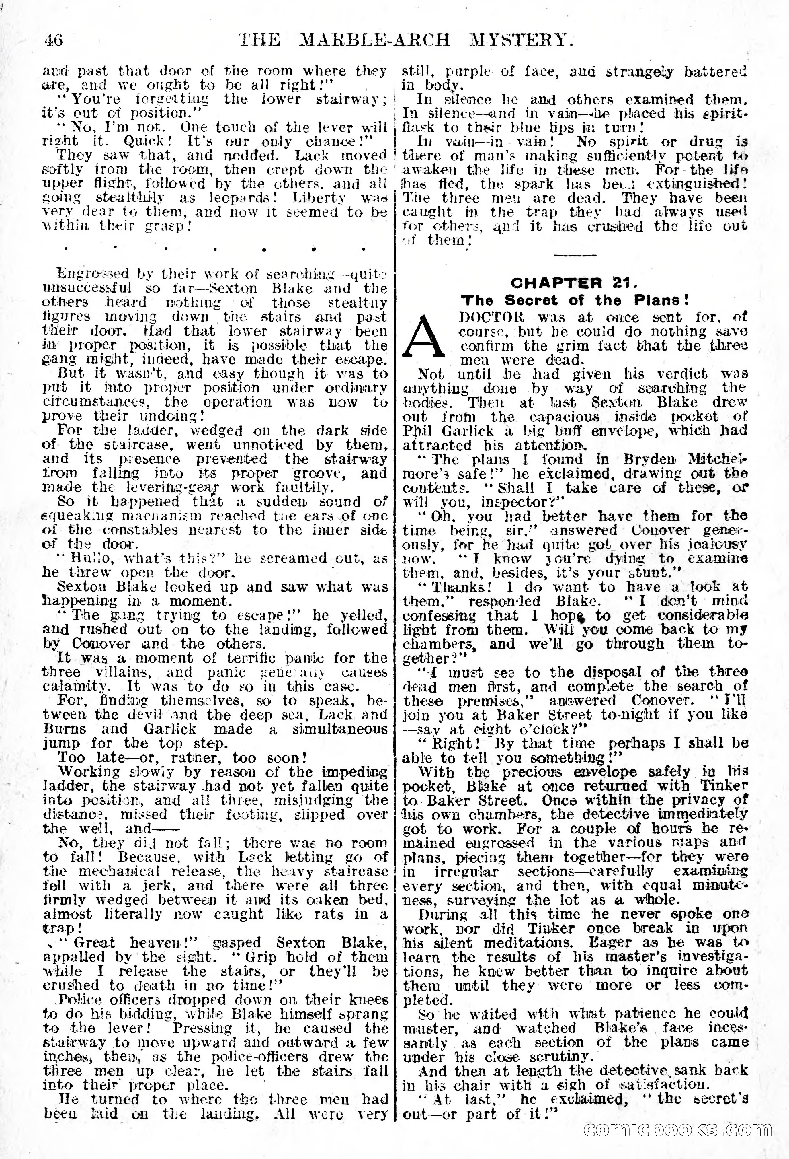 The Sexton Blake Library, Series 1, No. 145 — page 48 of 68