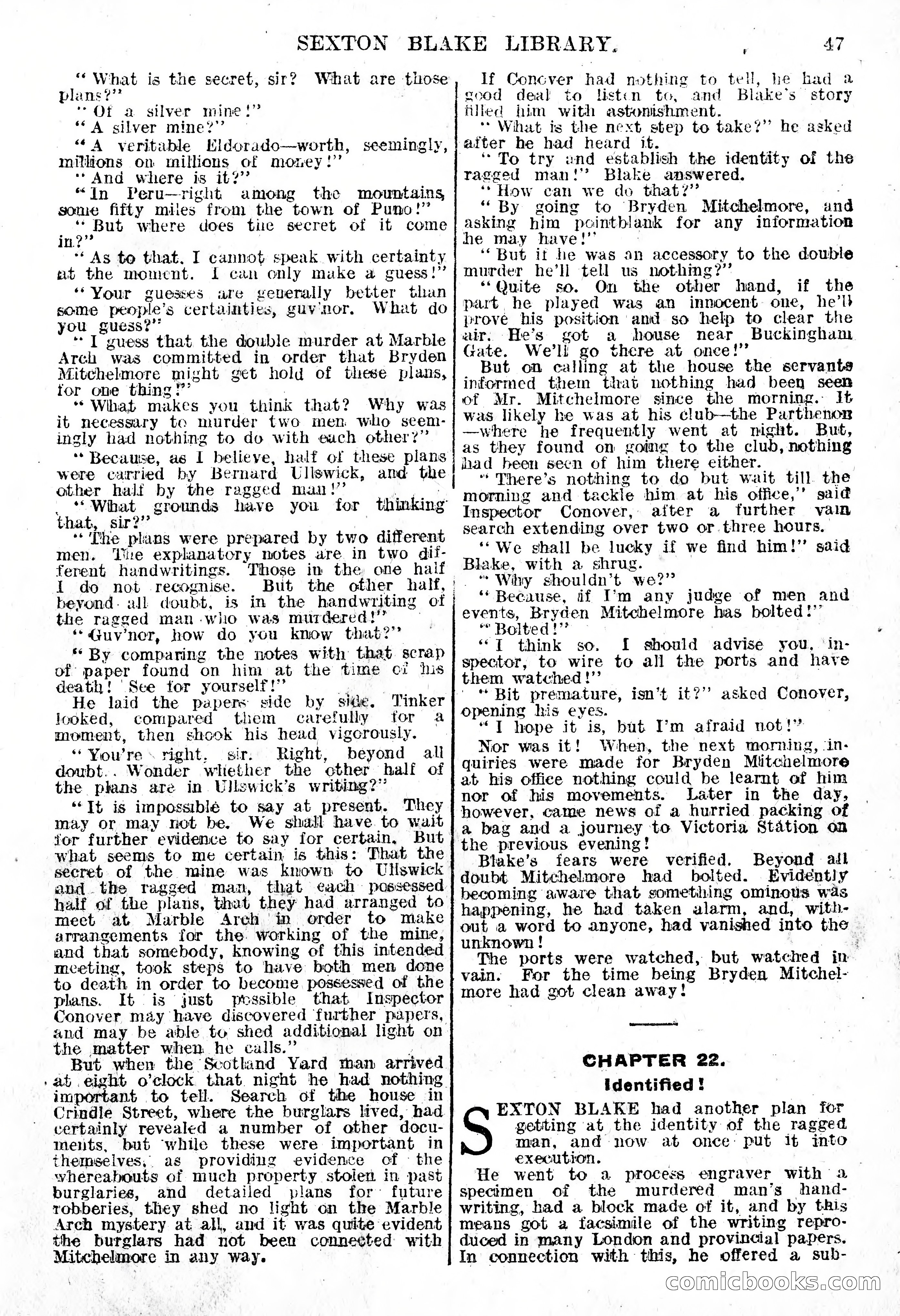 The Sexton Blake Library, Series 1, No. 145 — page 49 of 68