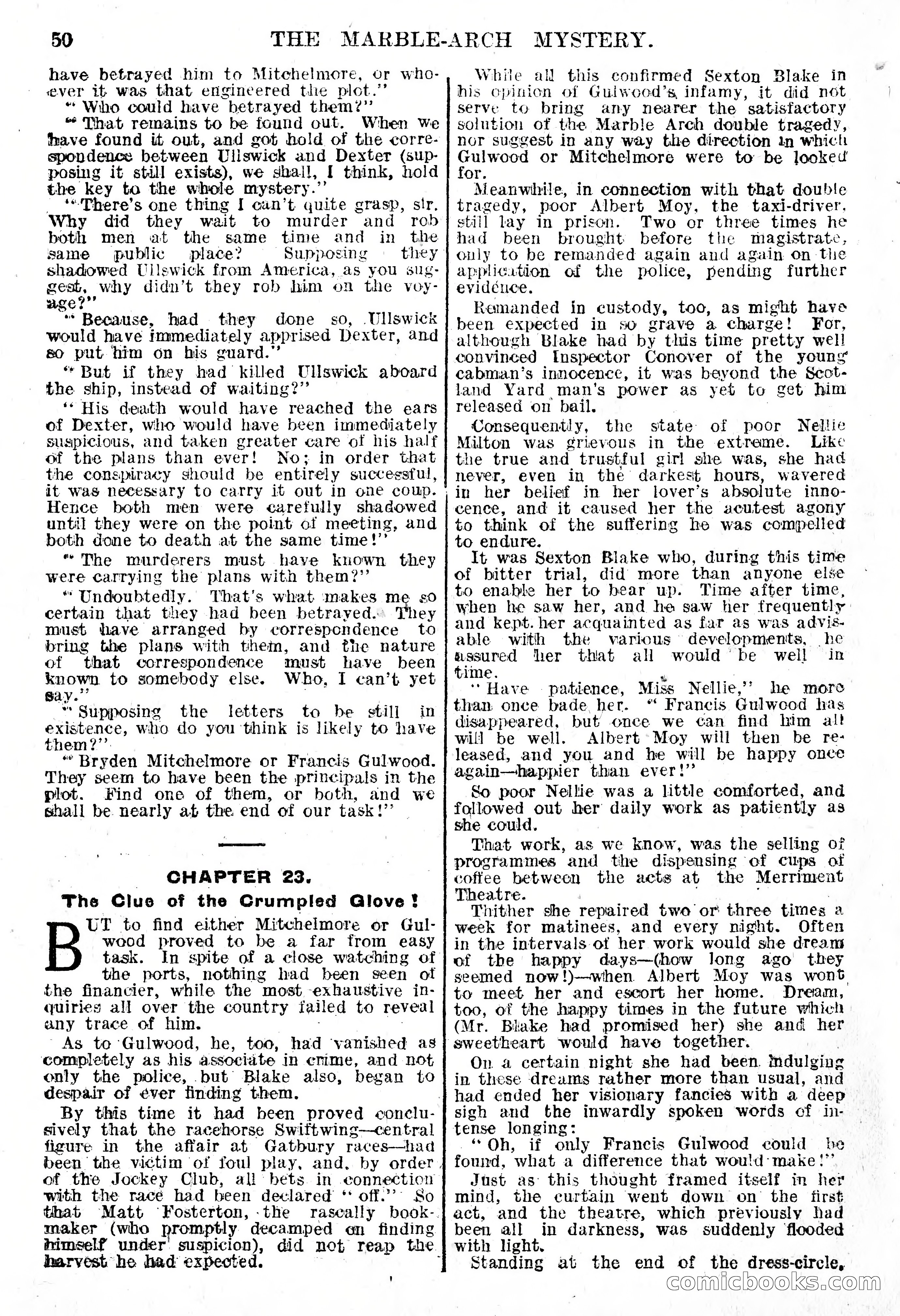 The Sexton Blake Library, Series 1, No. 145 — page 52 of 68