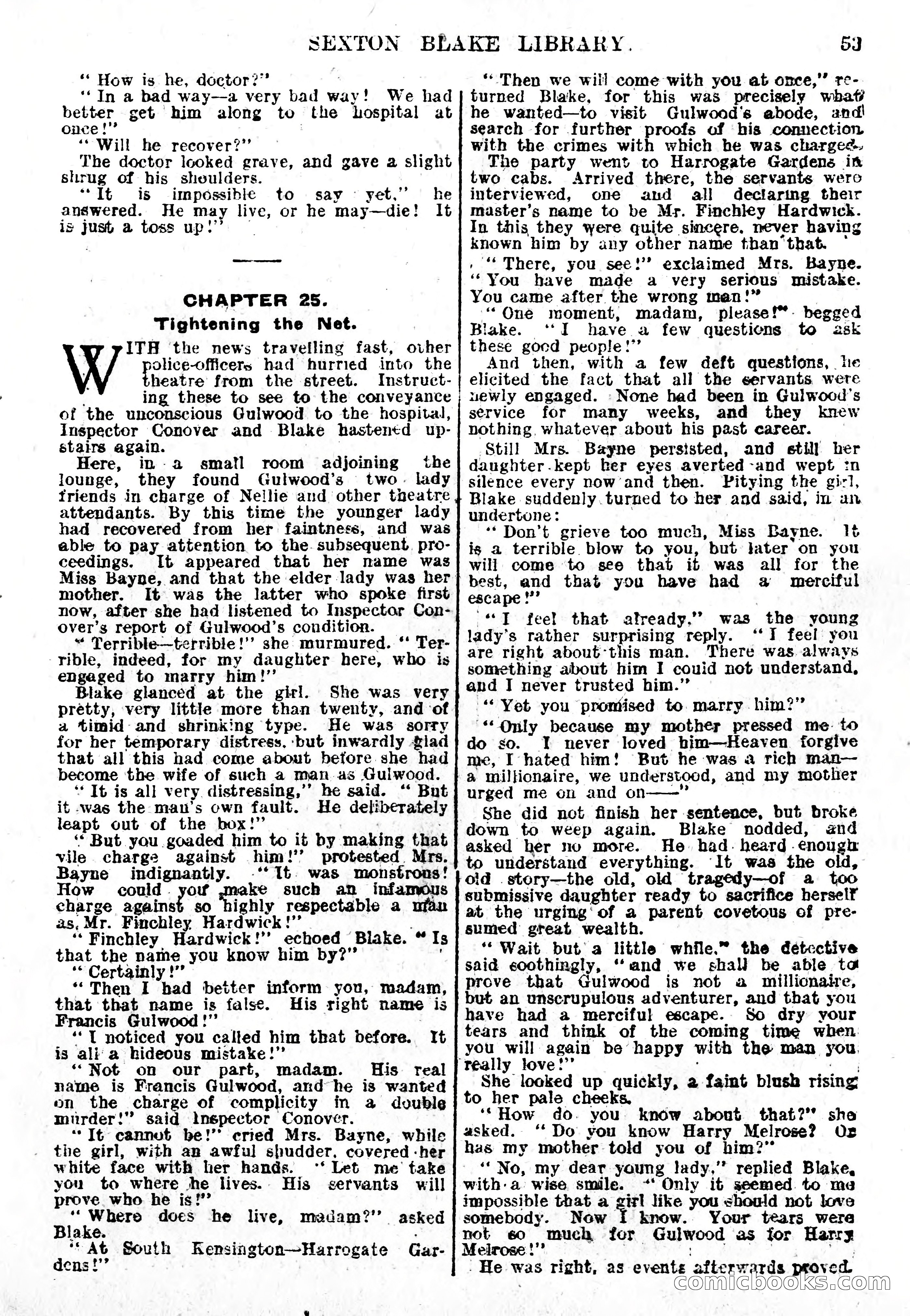 The Sexton Blake Library, Series 1, No. 145 — page 55 of 68