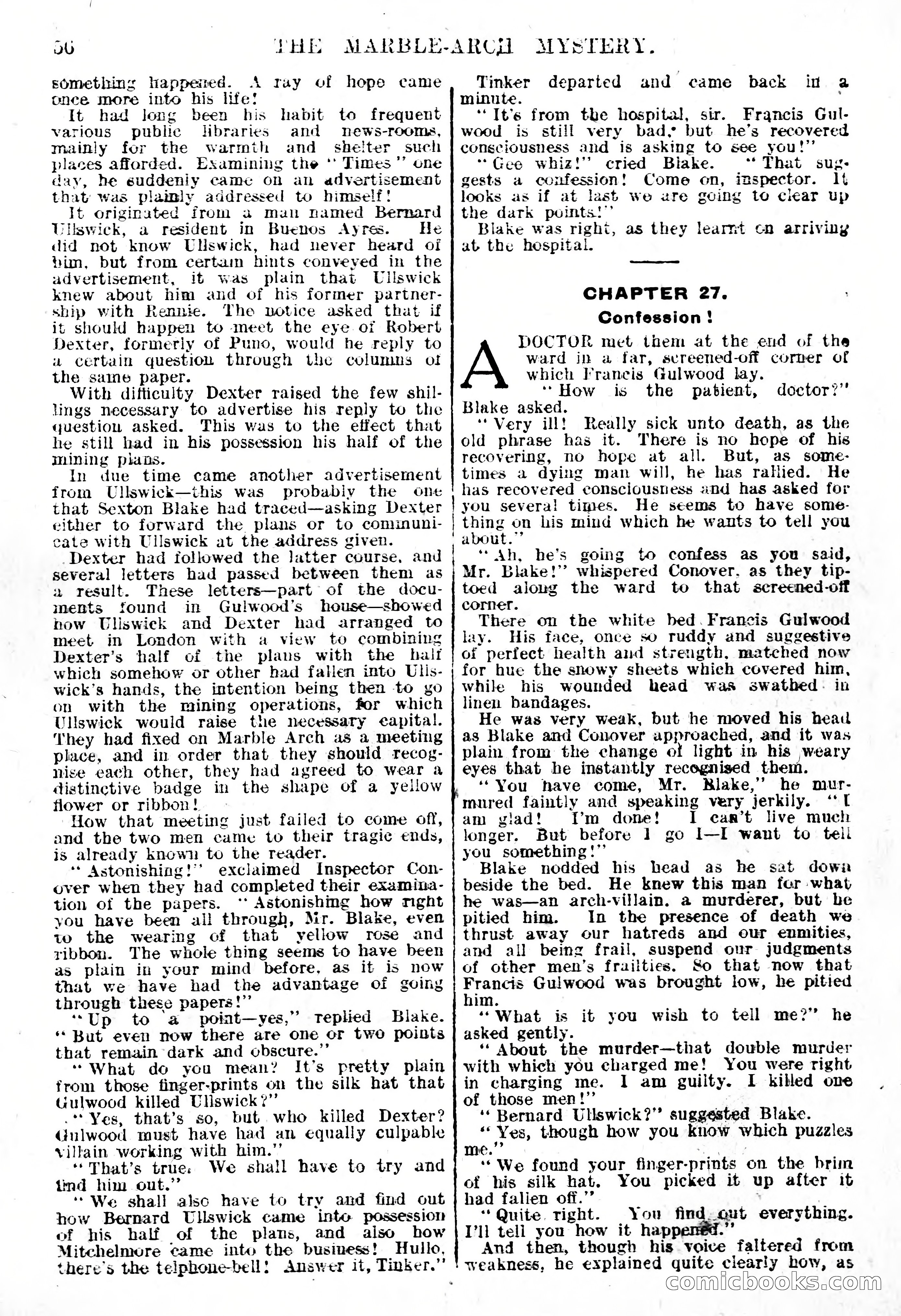 The Sexton Blake Library, Series 1, No. 145 — page 58 of 68