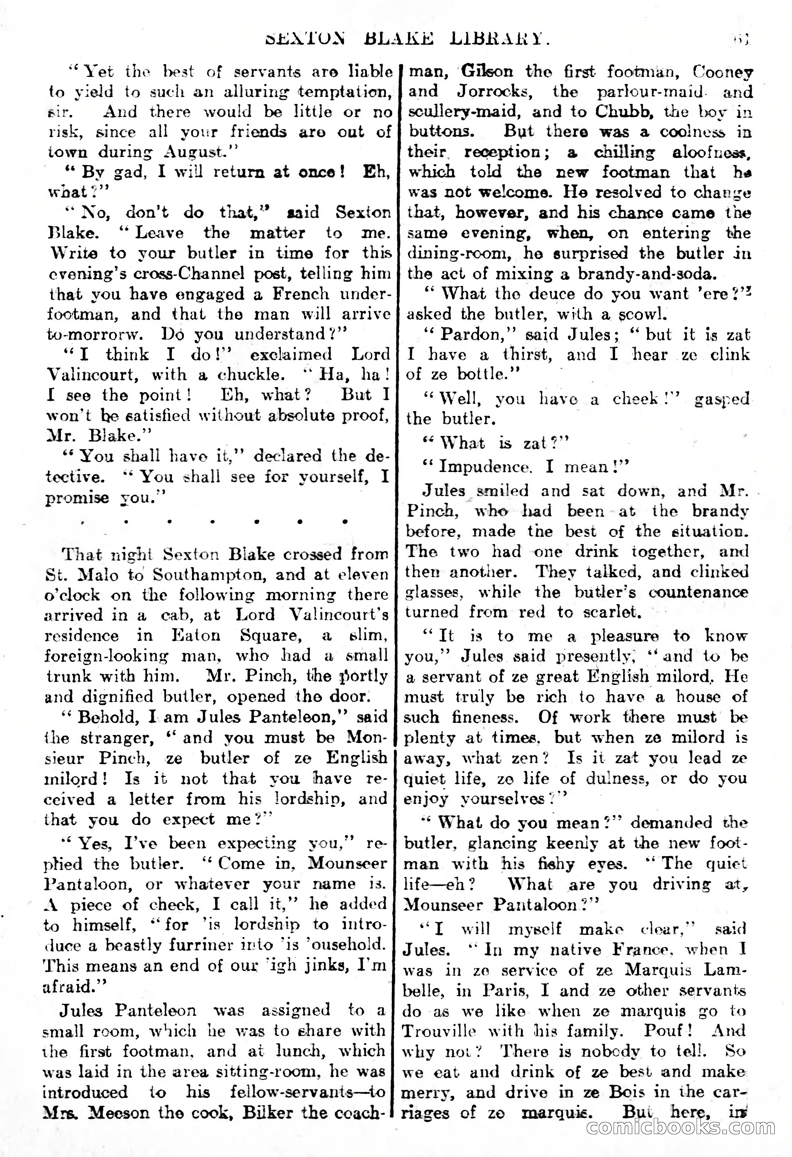 The Sexton Blake Library, Series 1, No. 145 — page 63 of 68