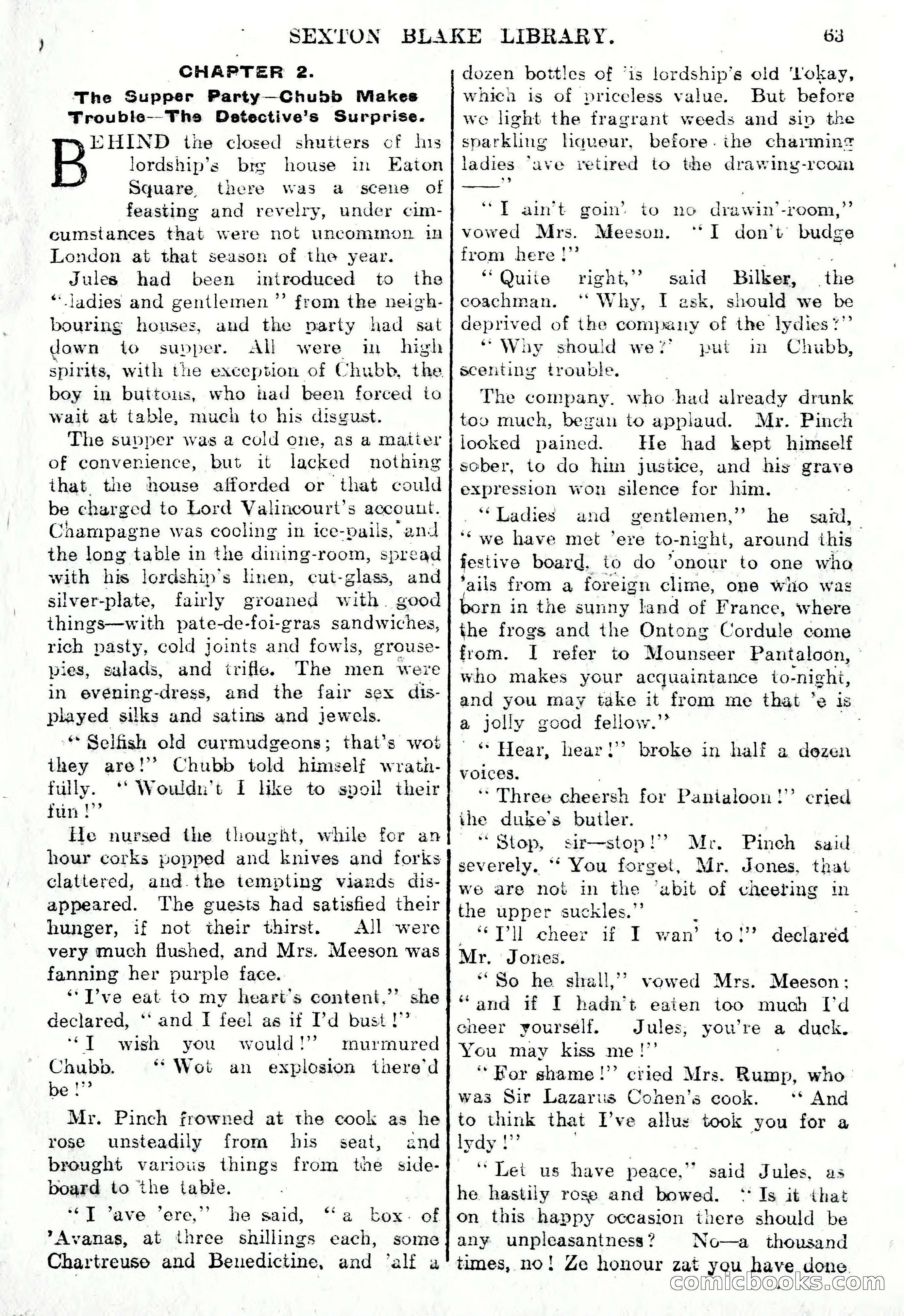 The Sexton Blake Library, Series 1, No. 145 — page 65 of 68