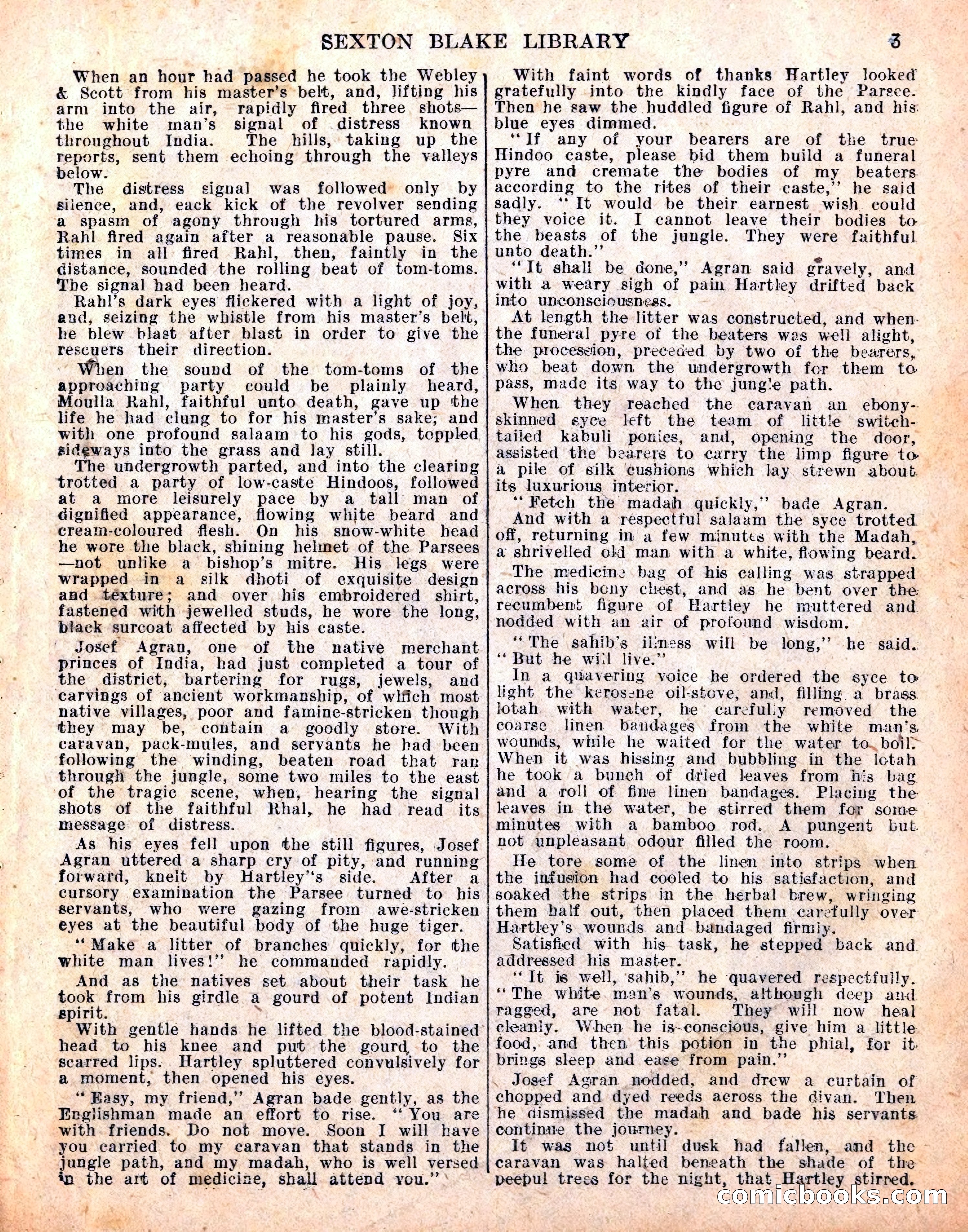 The Sexton Blake Library S1 #198 — page 5 of 68