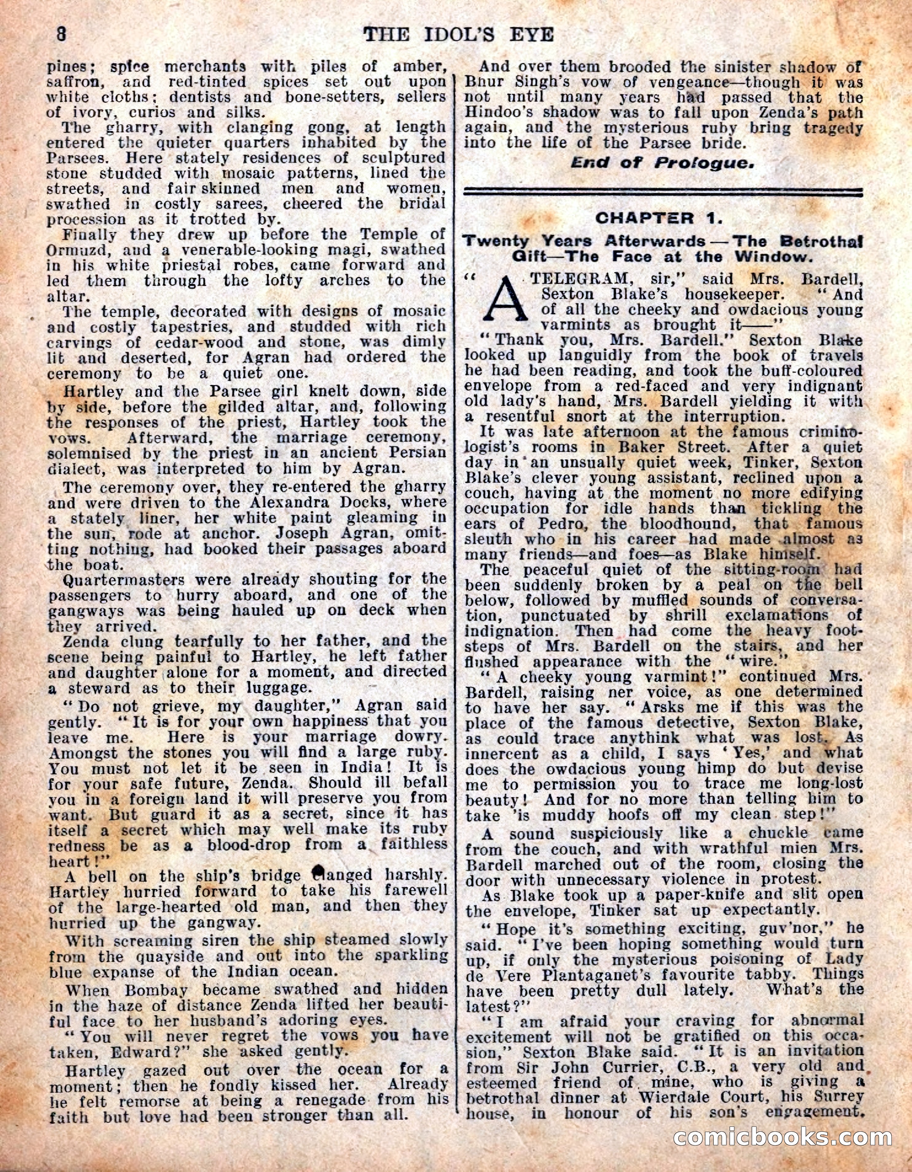 The Sexton Blake Library S1 #198 — page 10 of 68