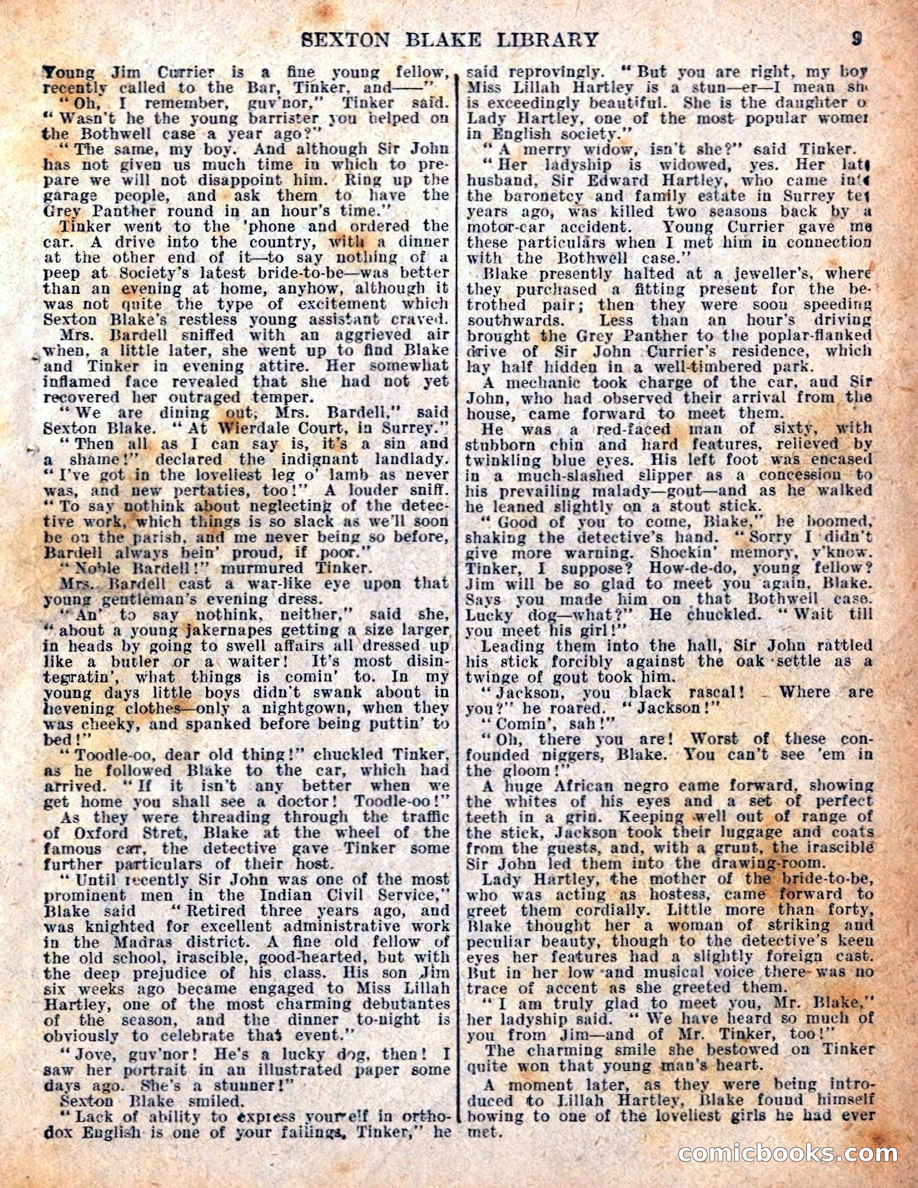 The Sexton Blake Library S1 #198 — page 11 of 68