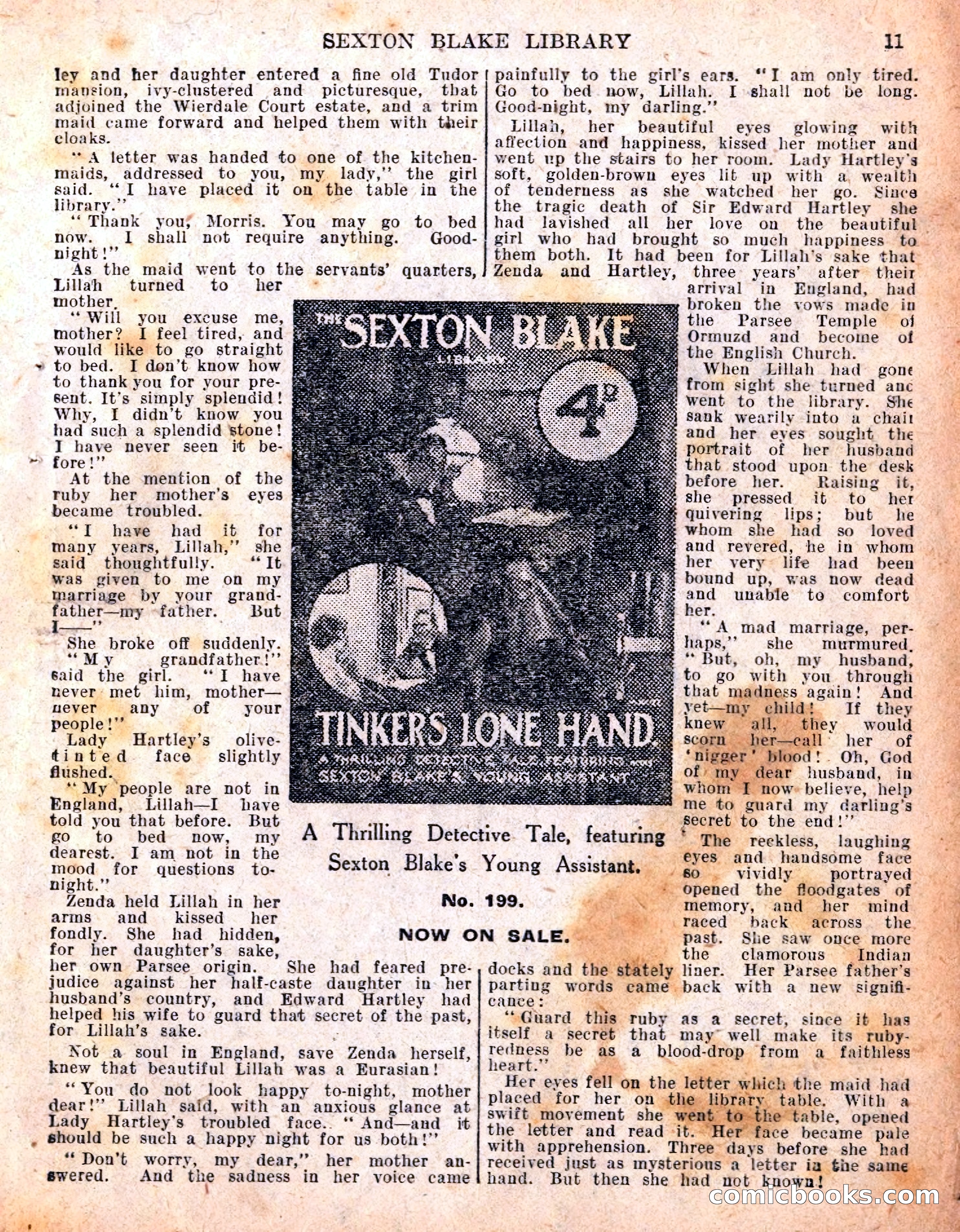 The Sexton Blake Library S1 #198 — page 13 of 68