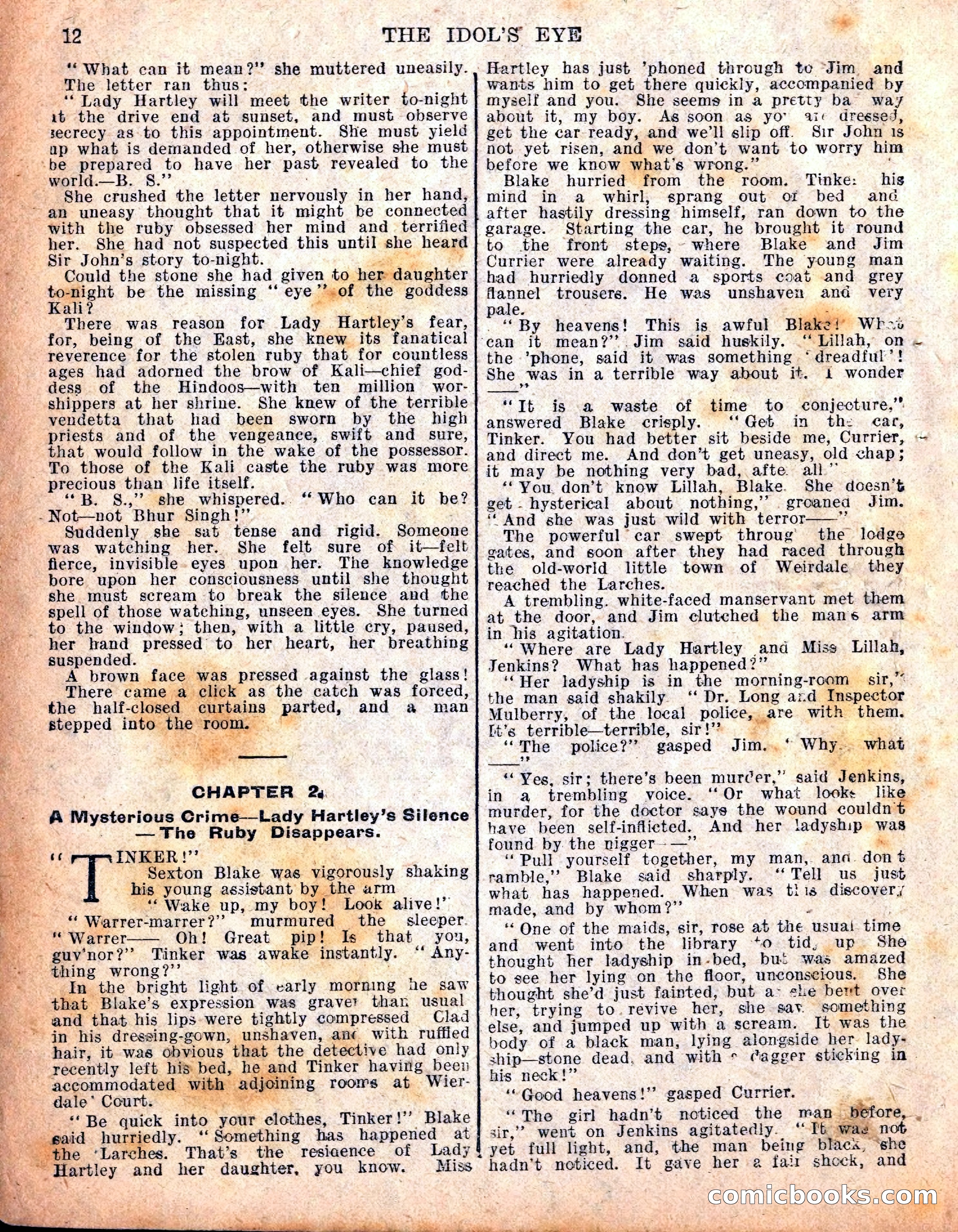 The Sexton Blake Library S1 #198 — page 14 of 68