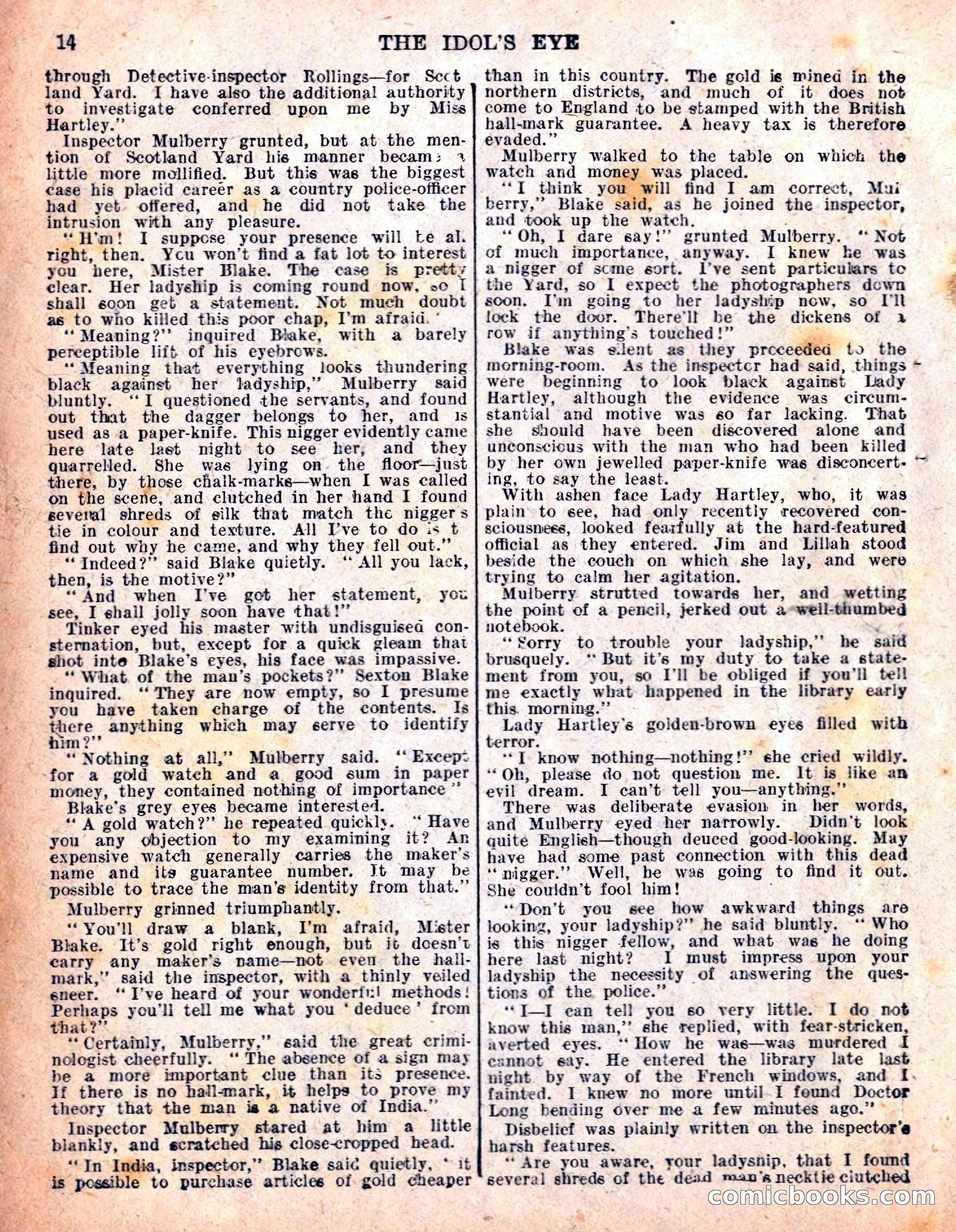 The Sexton Blake Library S1 #198 — page 16 of 68