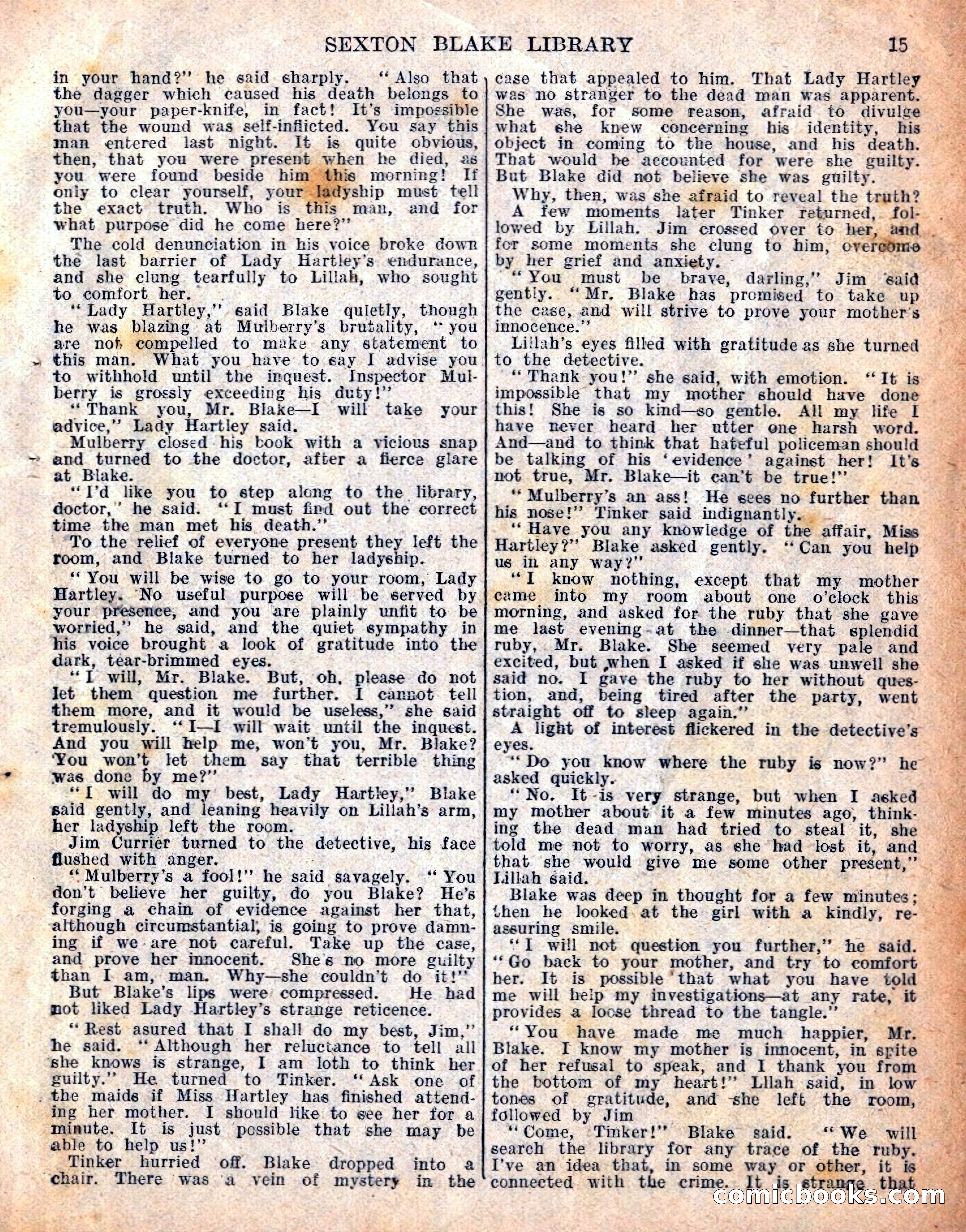 The Sexton Blake Library S1 #198 — page 17 of 68