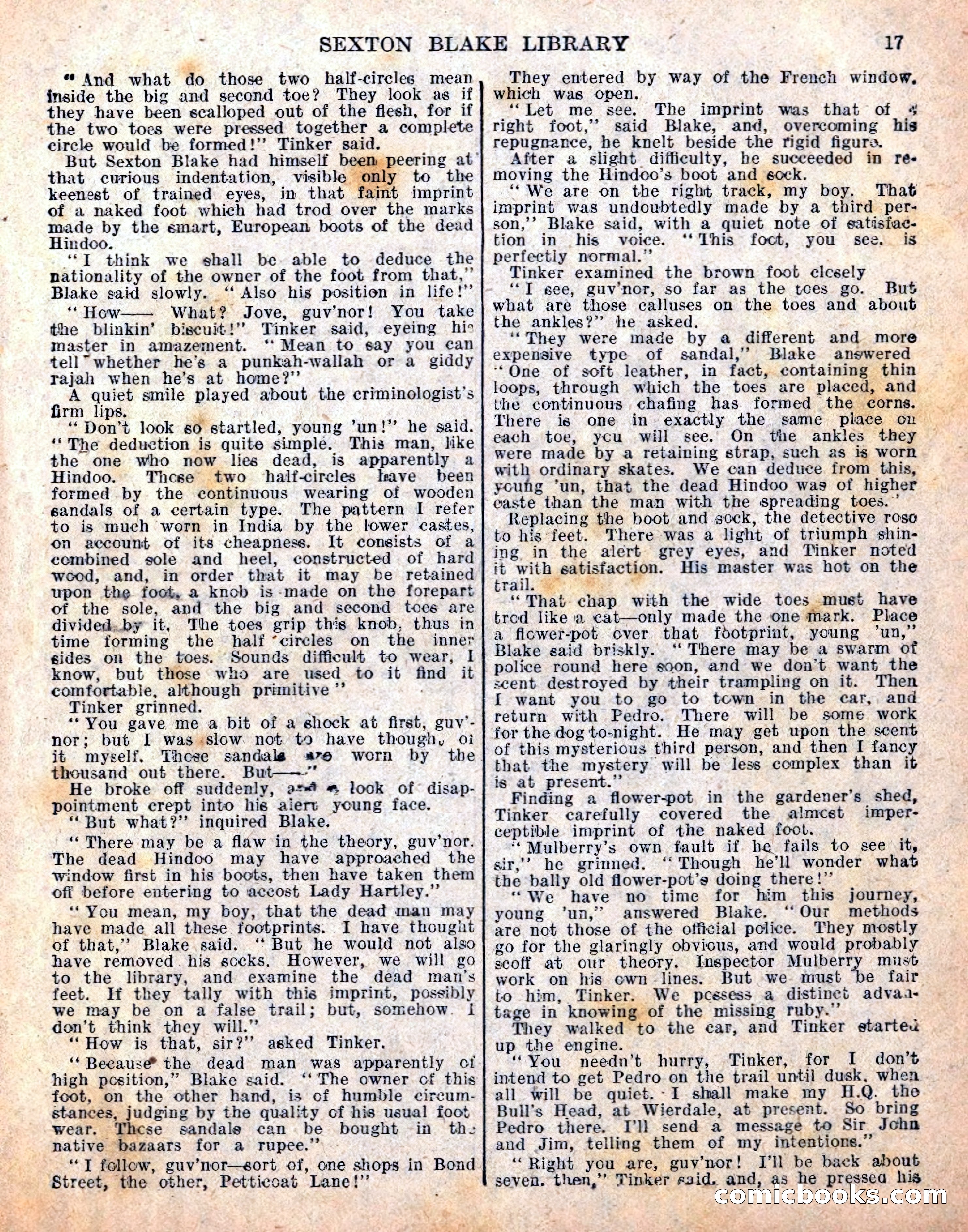 The Sexton Blake Library S1 #198 — page 19 of 68