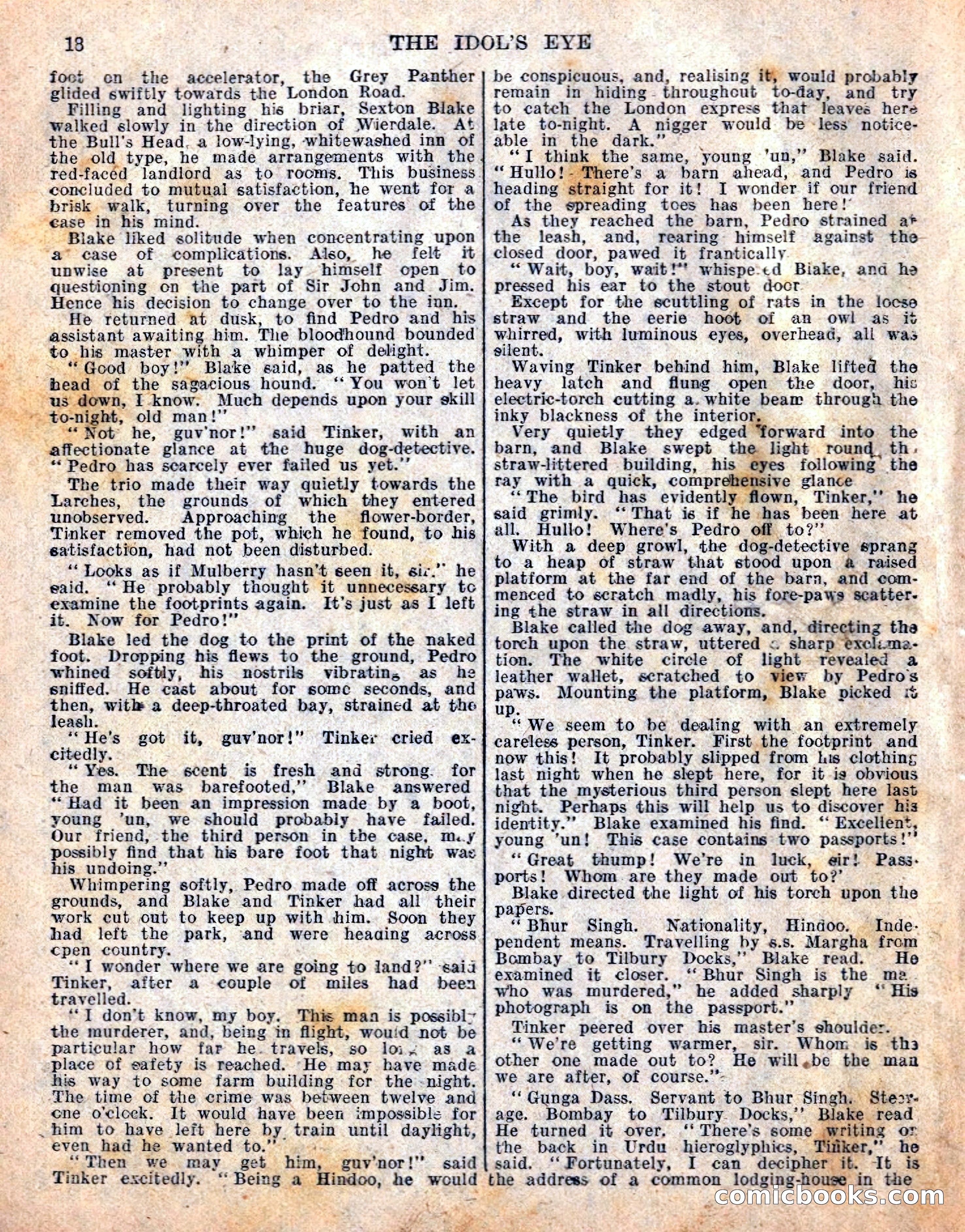 The Sexton Blake Library S1 #198 — page 20 of 68