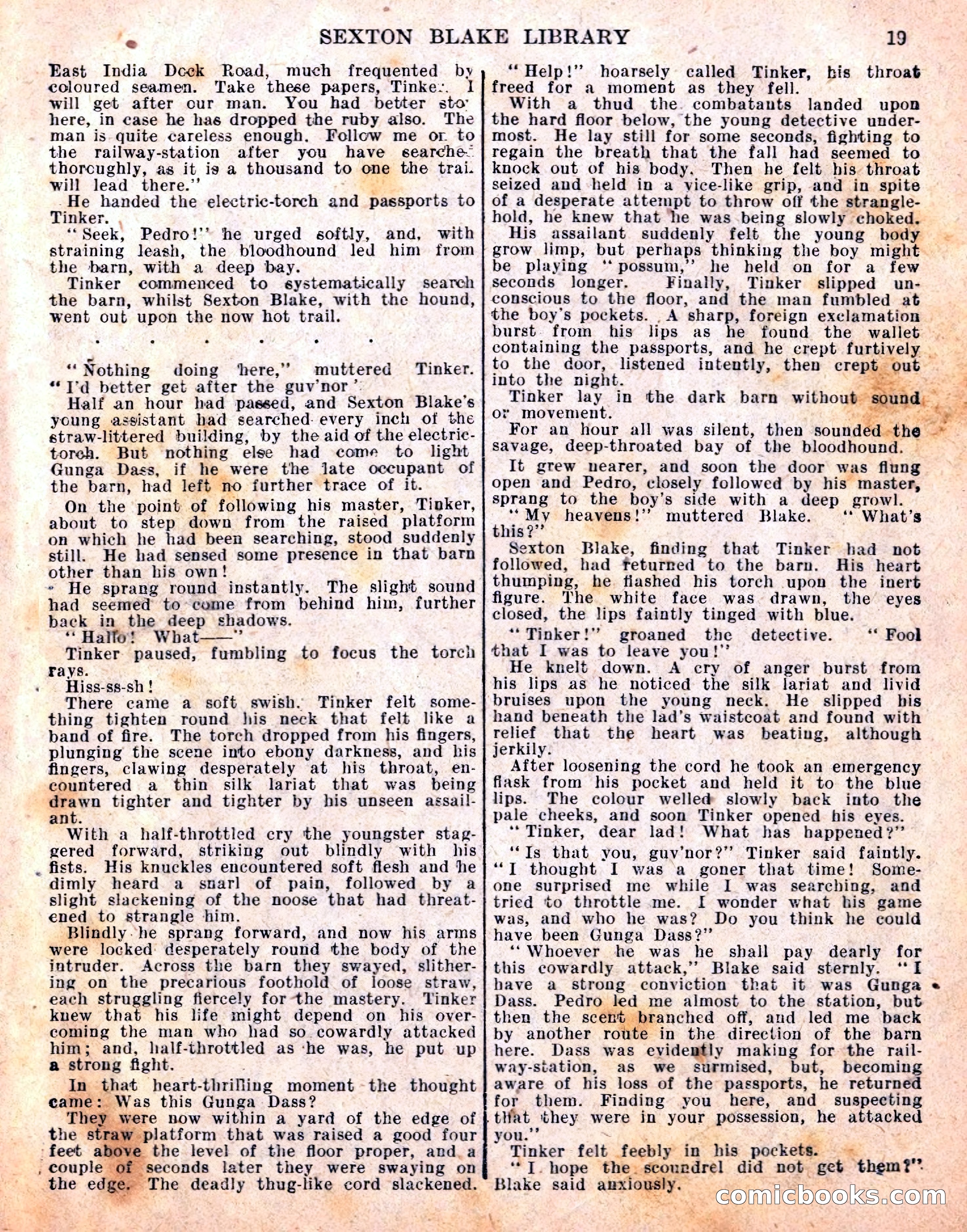 The Sexton Blake Library S1 #198 — page 21 of 68