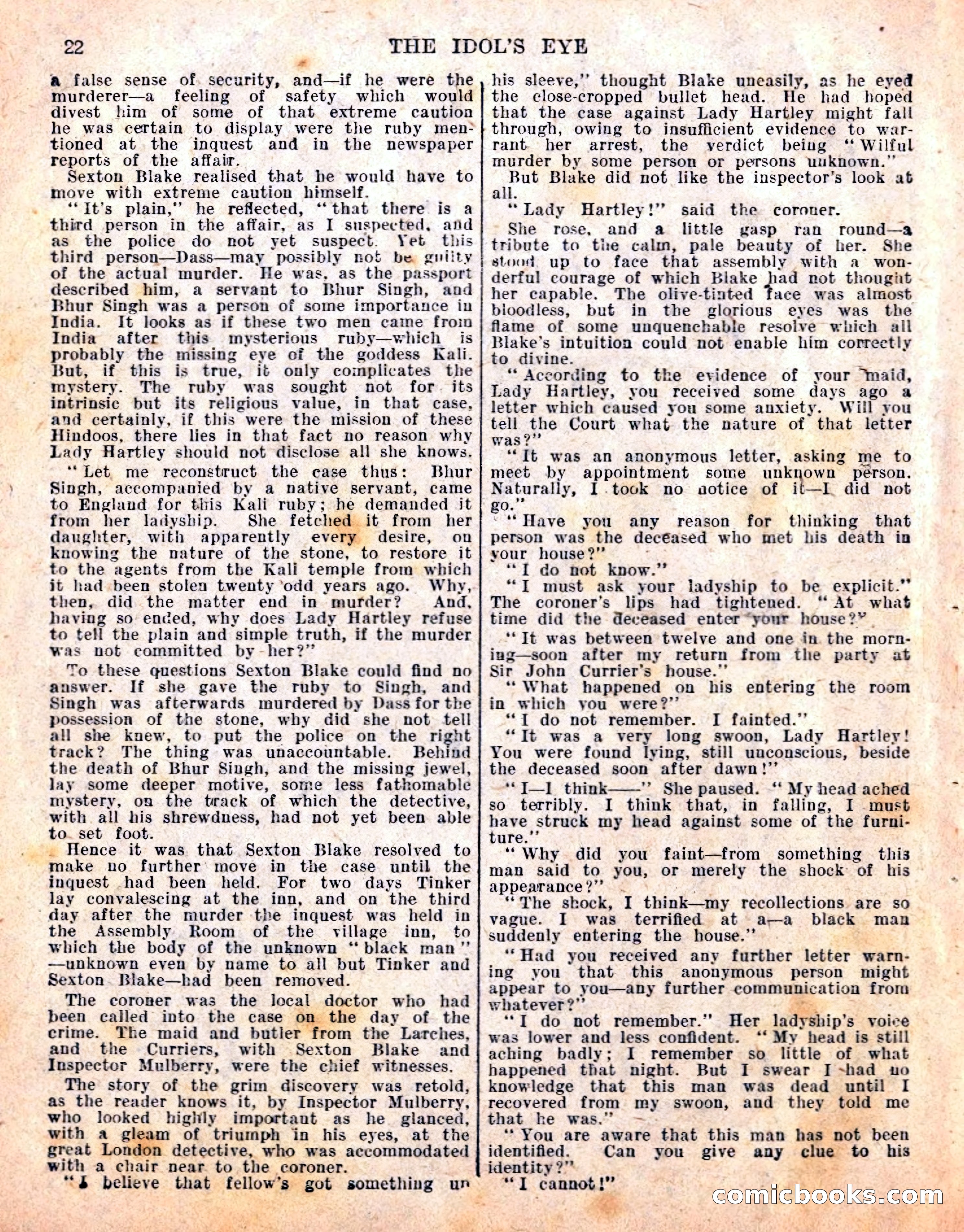 The Sexton Blake Library S1 #198 — page 24 of 68
