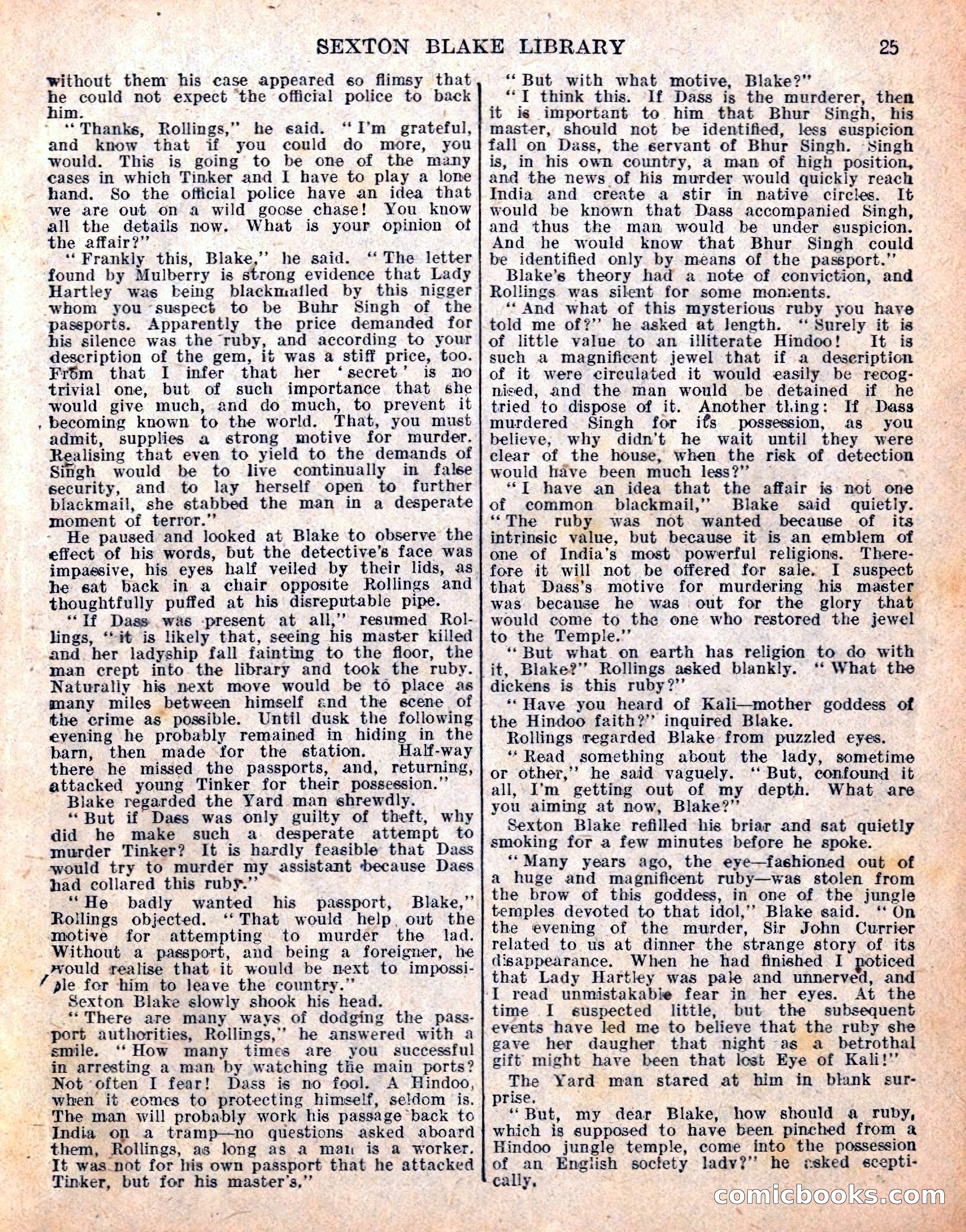The Sexton Blake Library S1 #198 — page 27 of 68