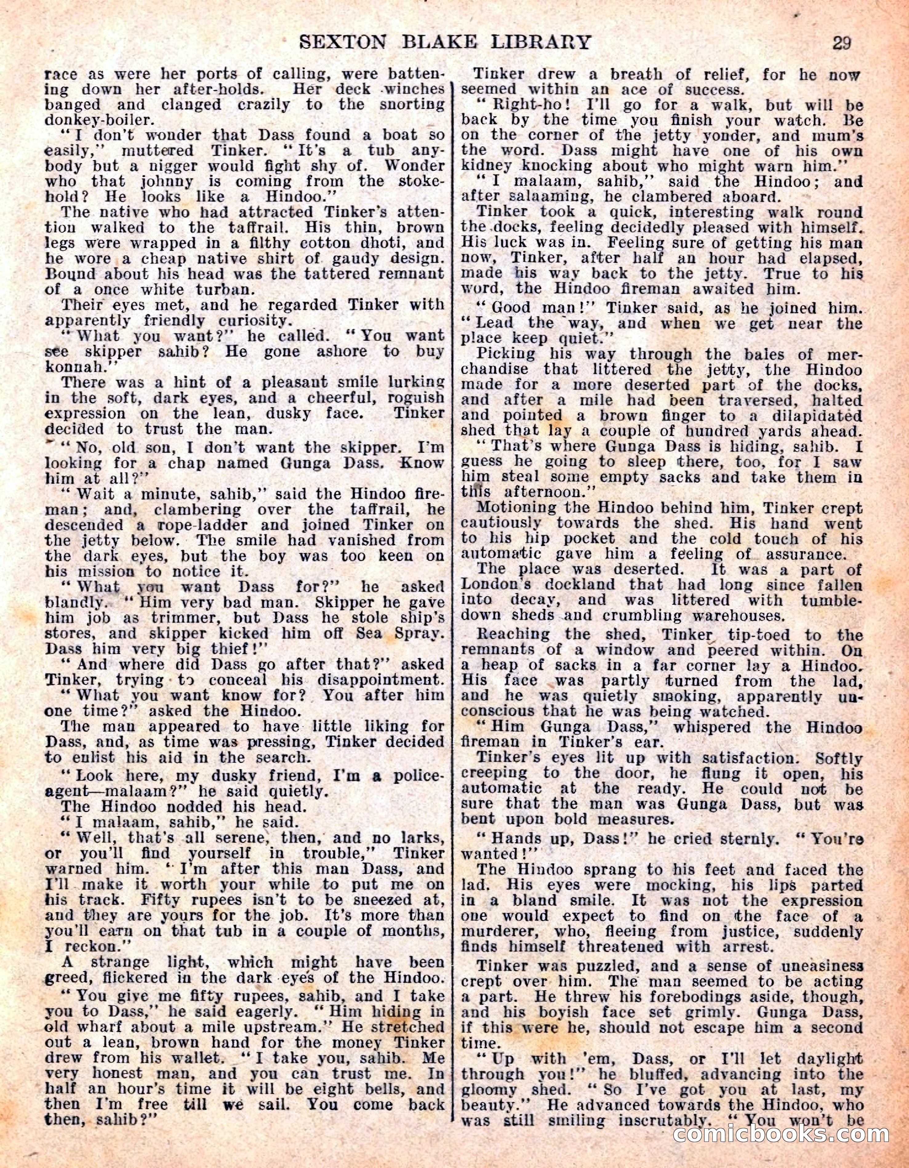 The Sexton Blake Library S1 #198 — page 31 of 68